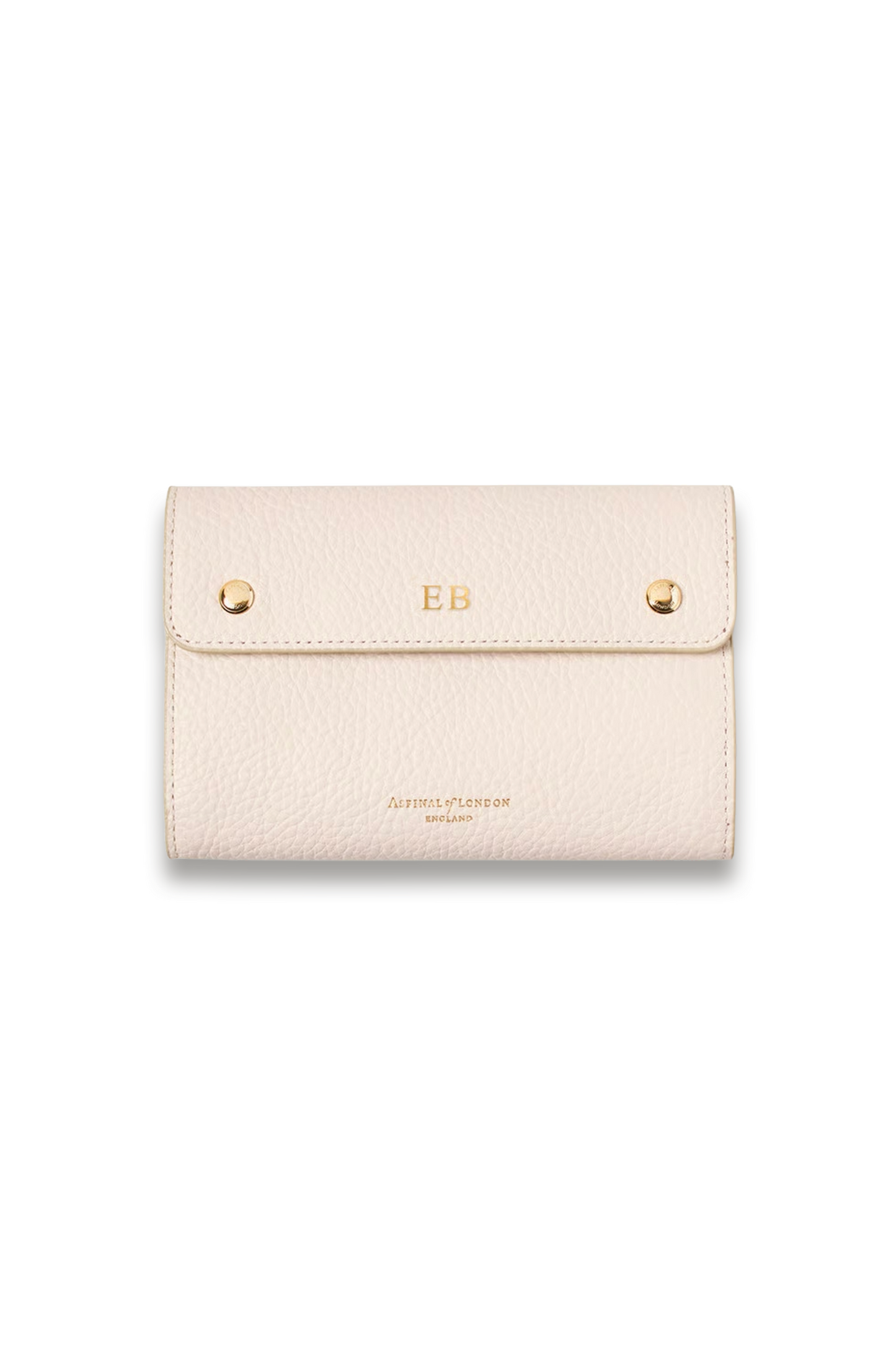 Travel Jewellery Roll in Ivory Pebble