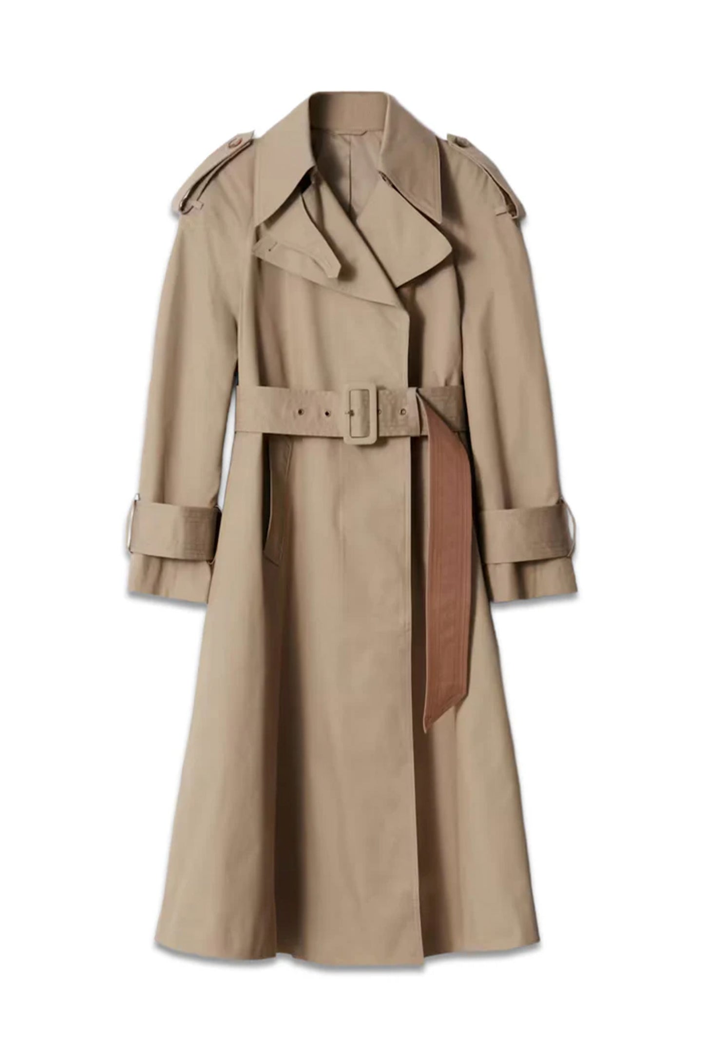 Belted Maxi Trenchcoat