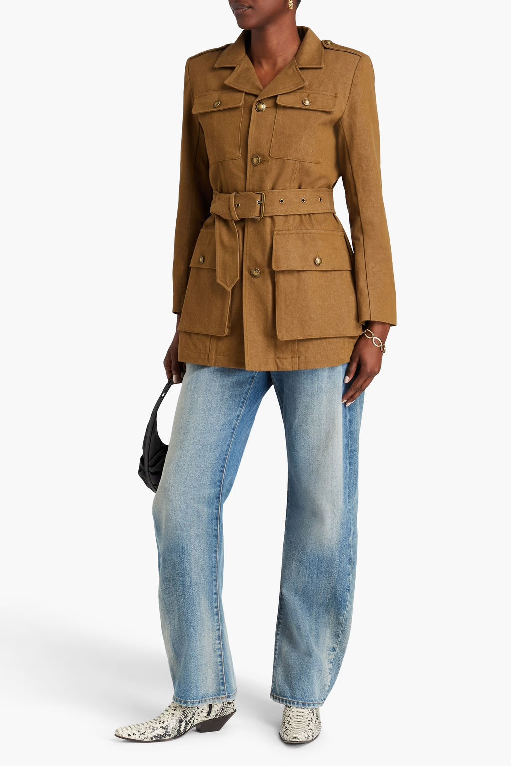 Safari Cotton-Gabardine Jacket