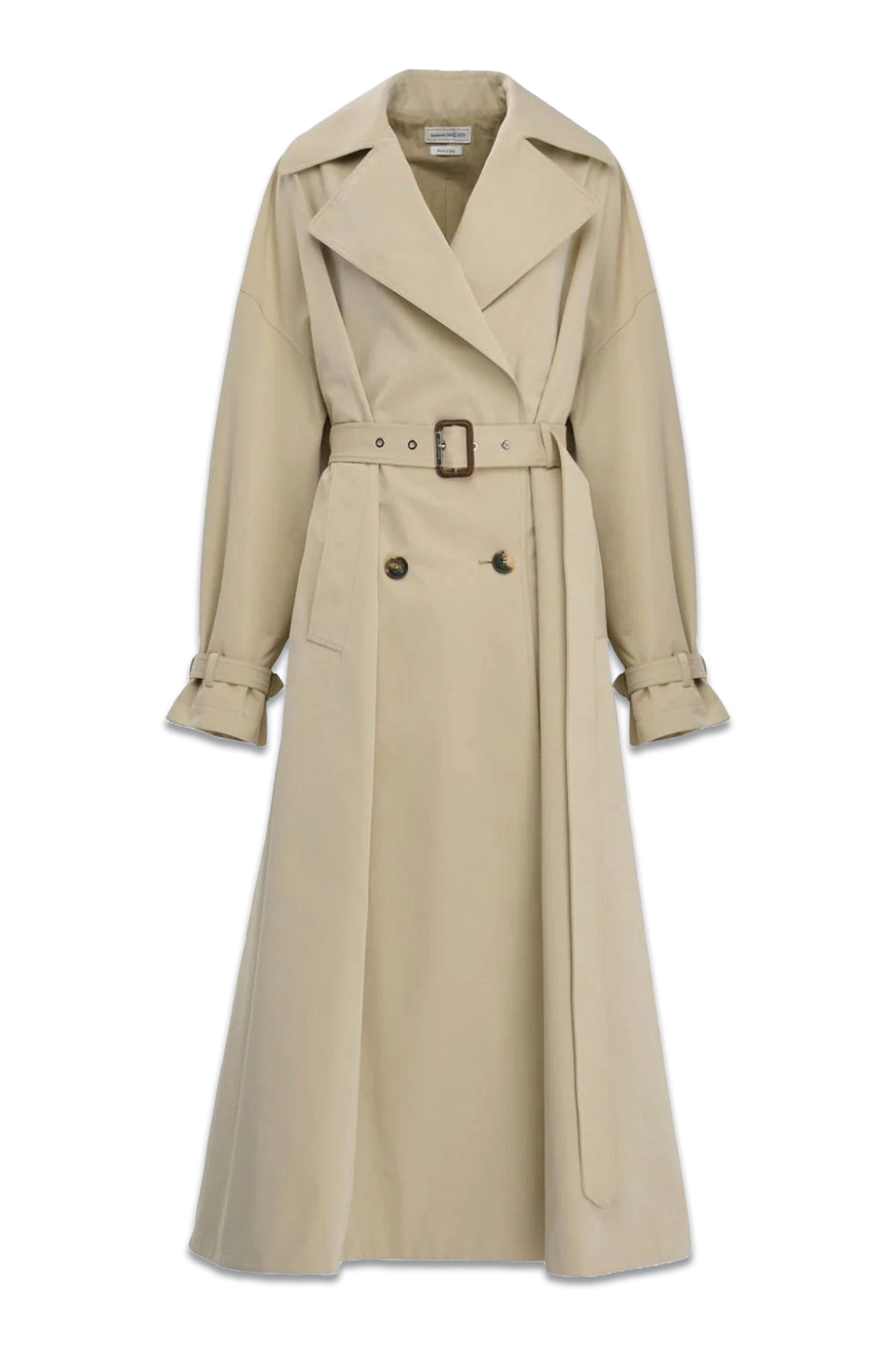 Oversized Cotton-gabardine Trench Coat