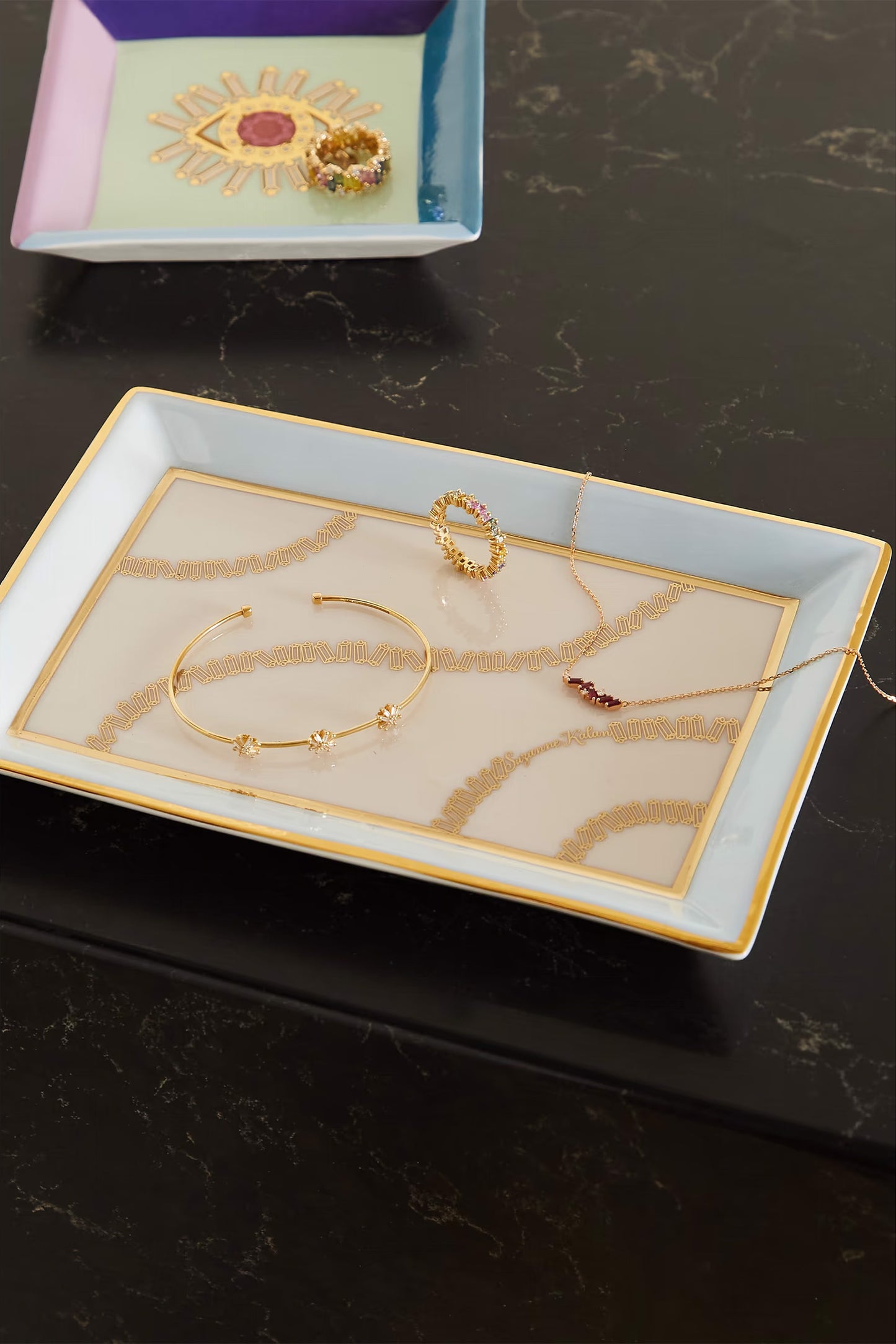 + Jonathan Adler porcelain jewelry tray