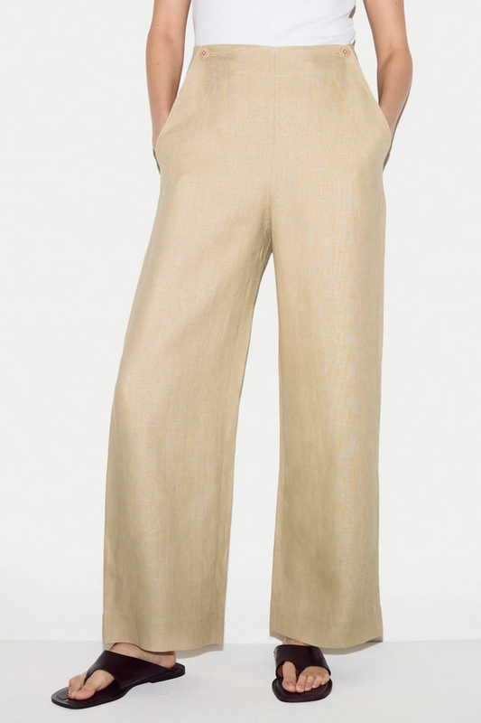 Irish Linen Sailor Trouser