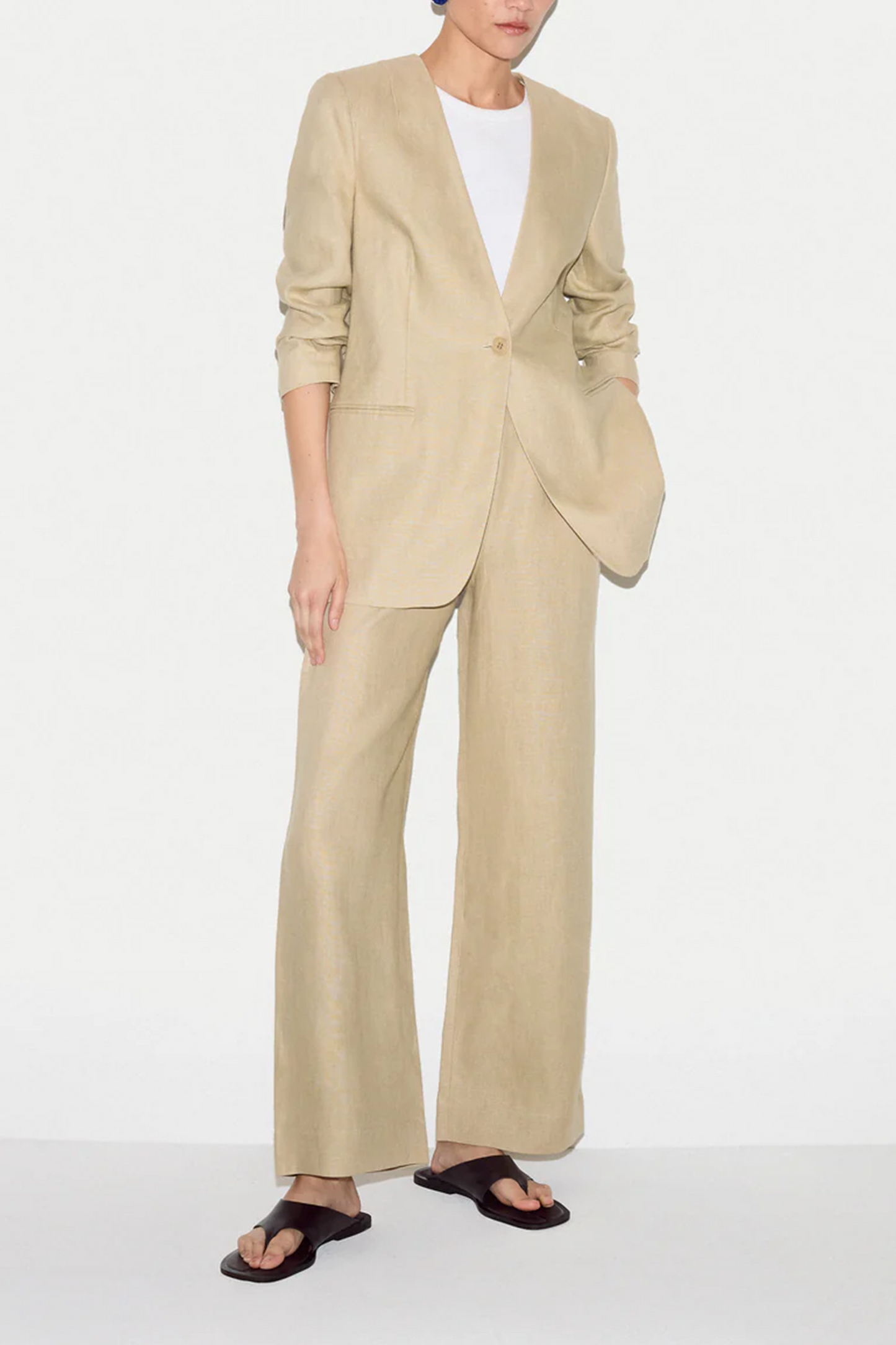 Irish Linen Sailor Trouser