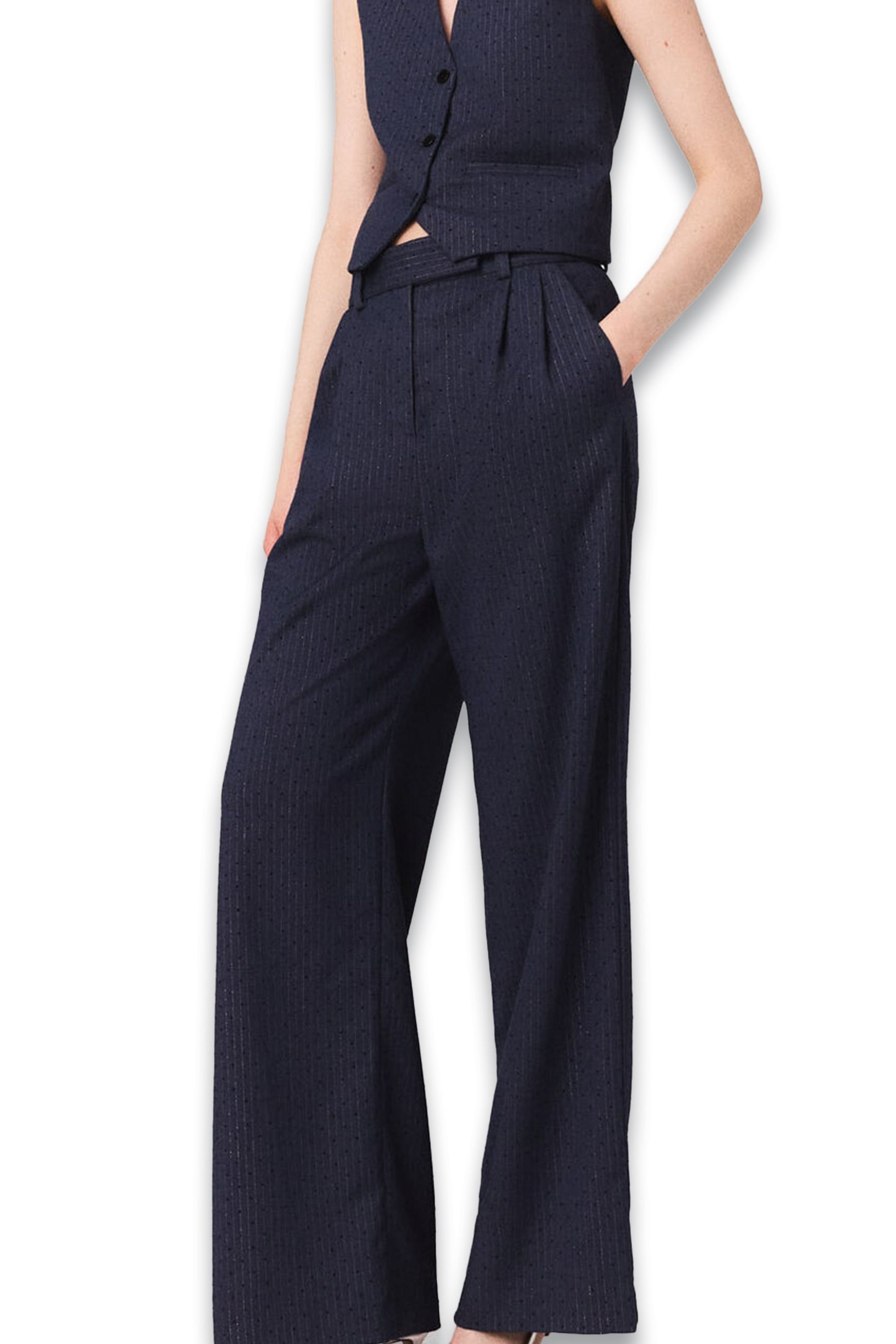 Rhinestone Suit Trousers