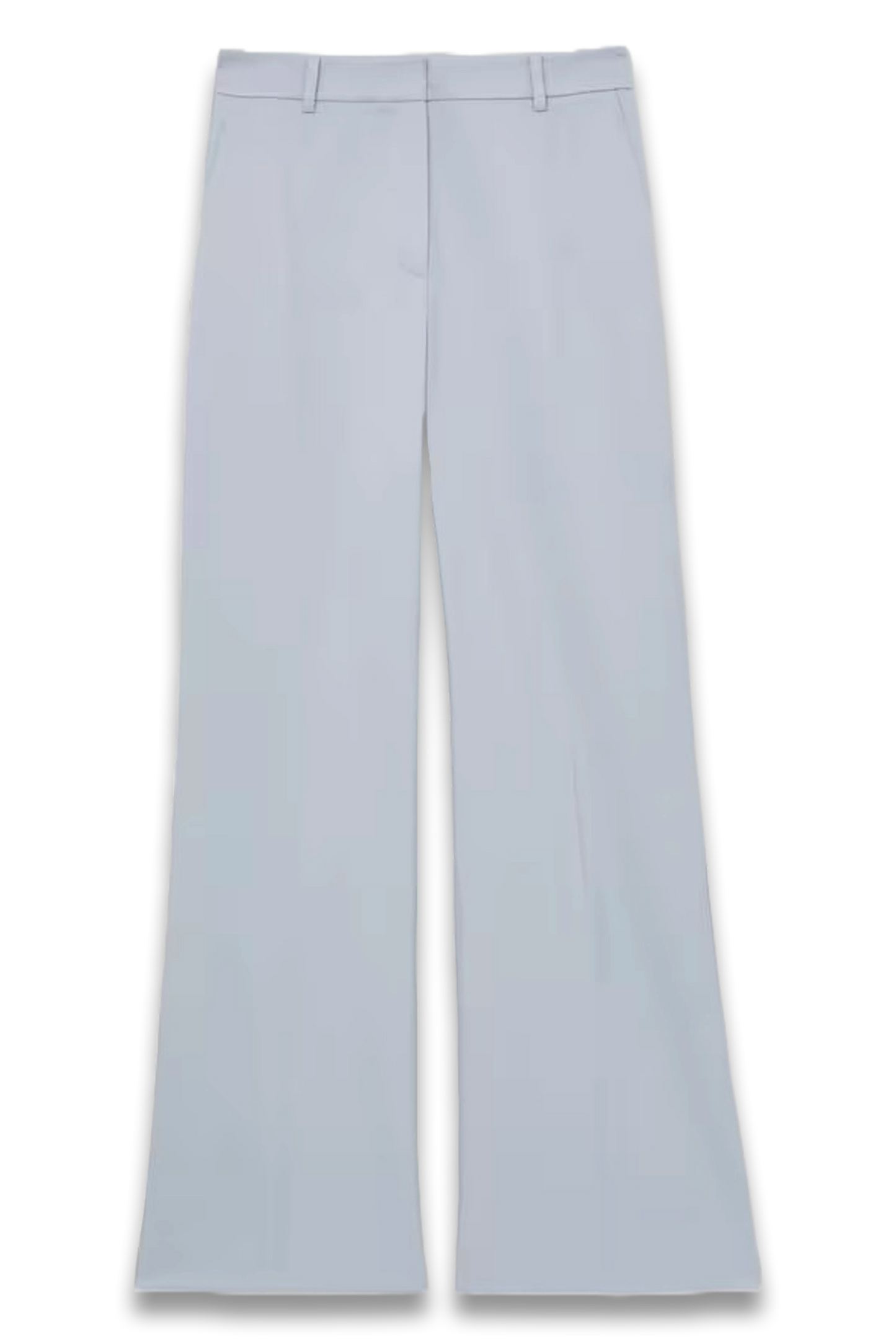 Millie Wide-Leg Tailored Trousers in Blue