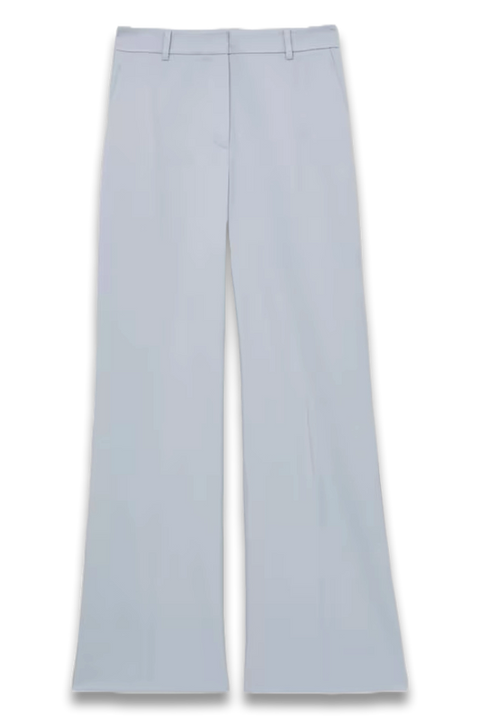 Millie Wide-Leg Tailored Trousers in Blue