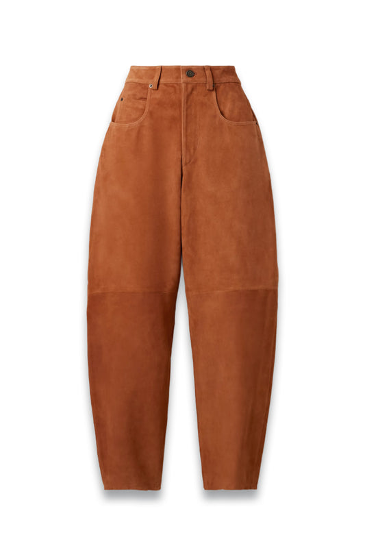Darielle suede tapered pants