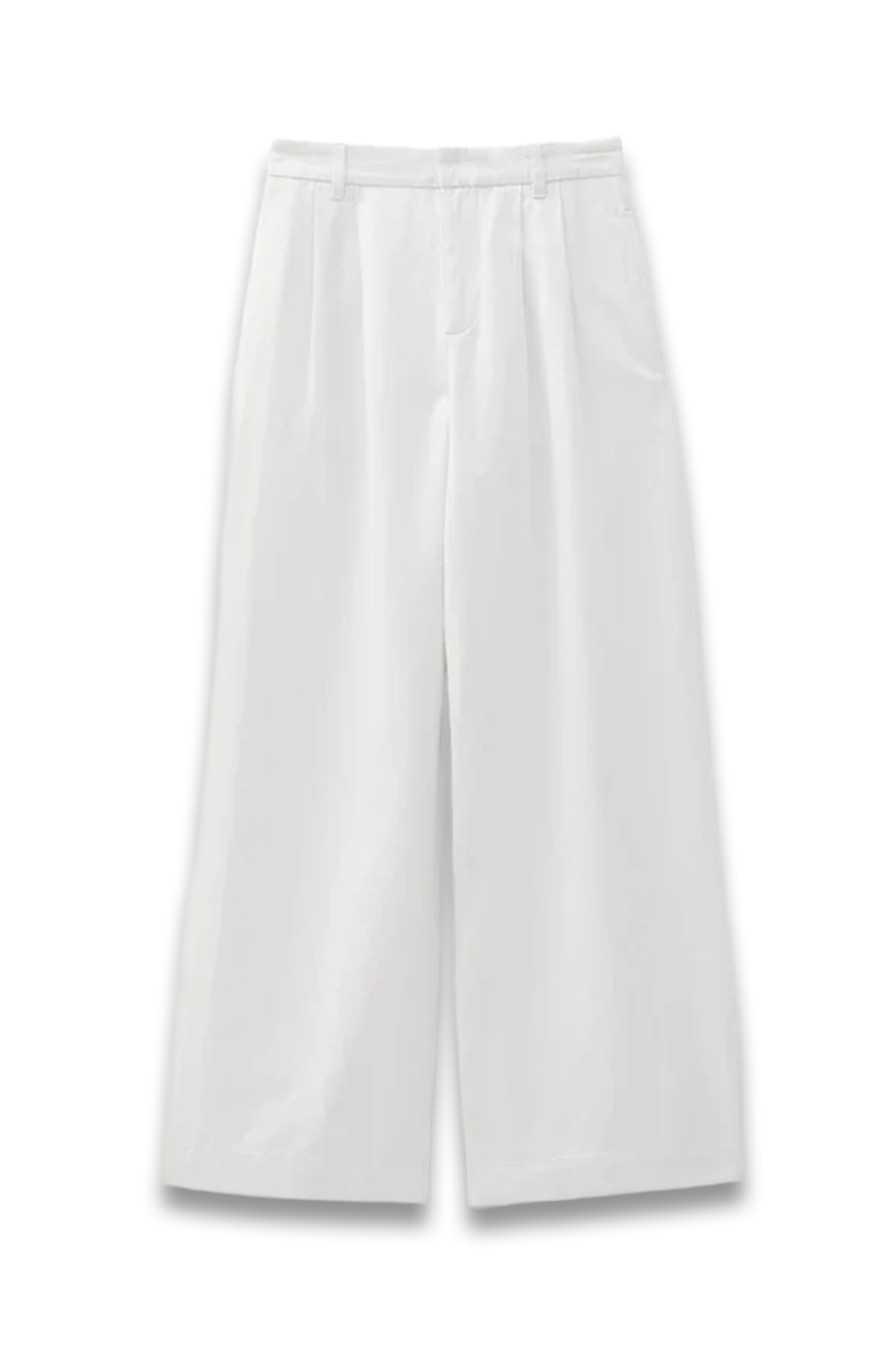 Lya Cotton Wide Leg Trousers