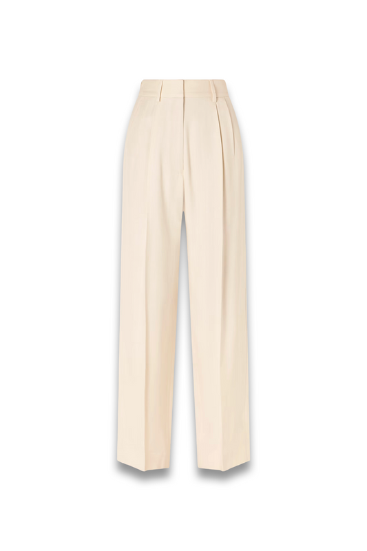 Danae Pleated Tapered Woven Pants