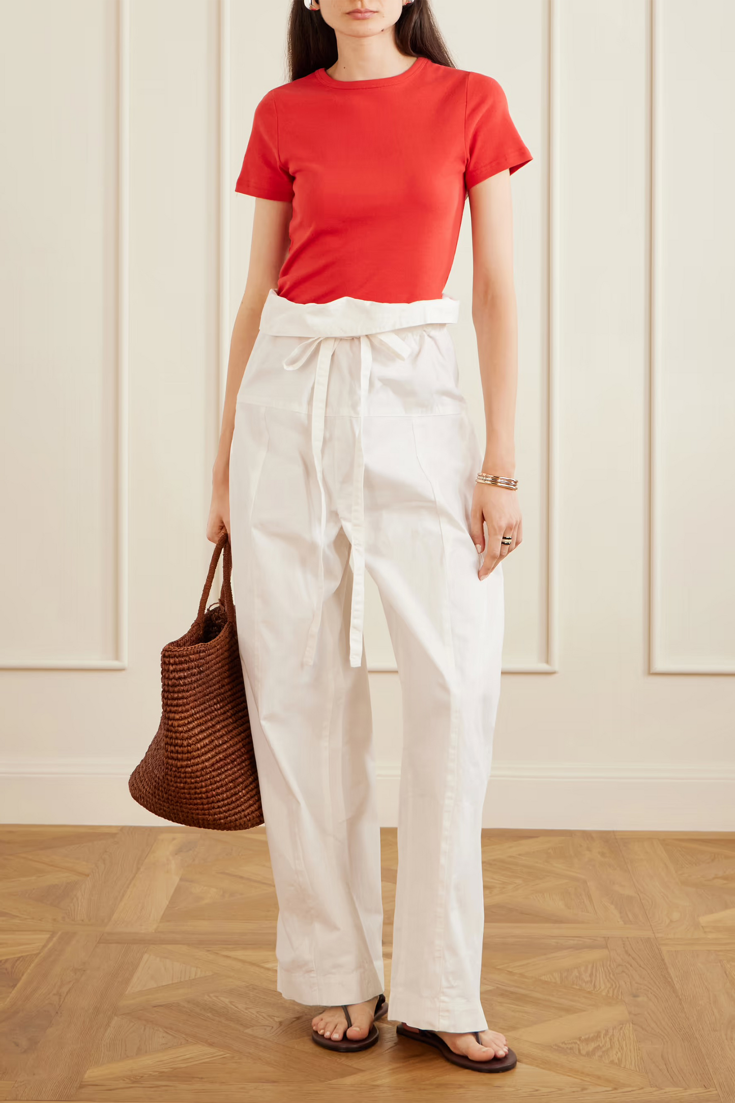 Fisherman Cotton-twill Pants
