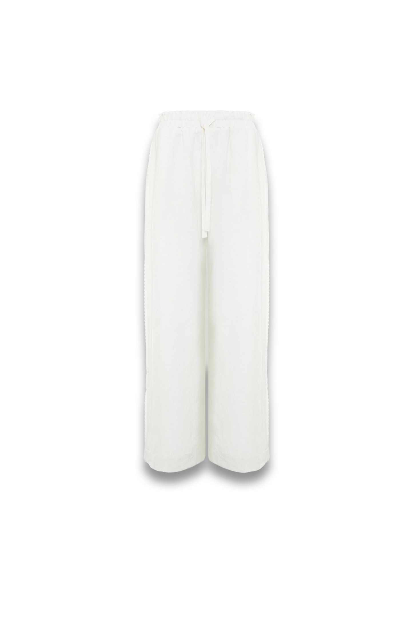 White Linen Trousers