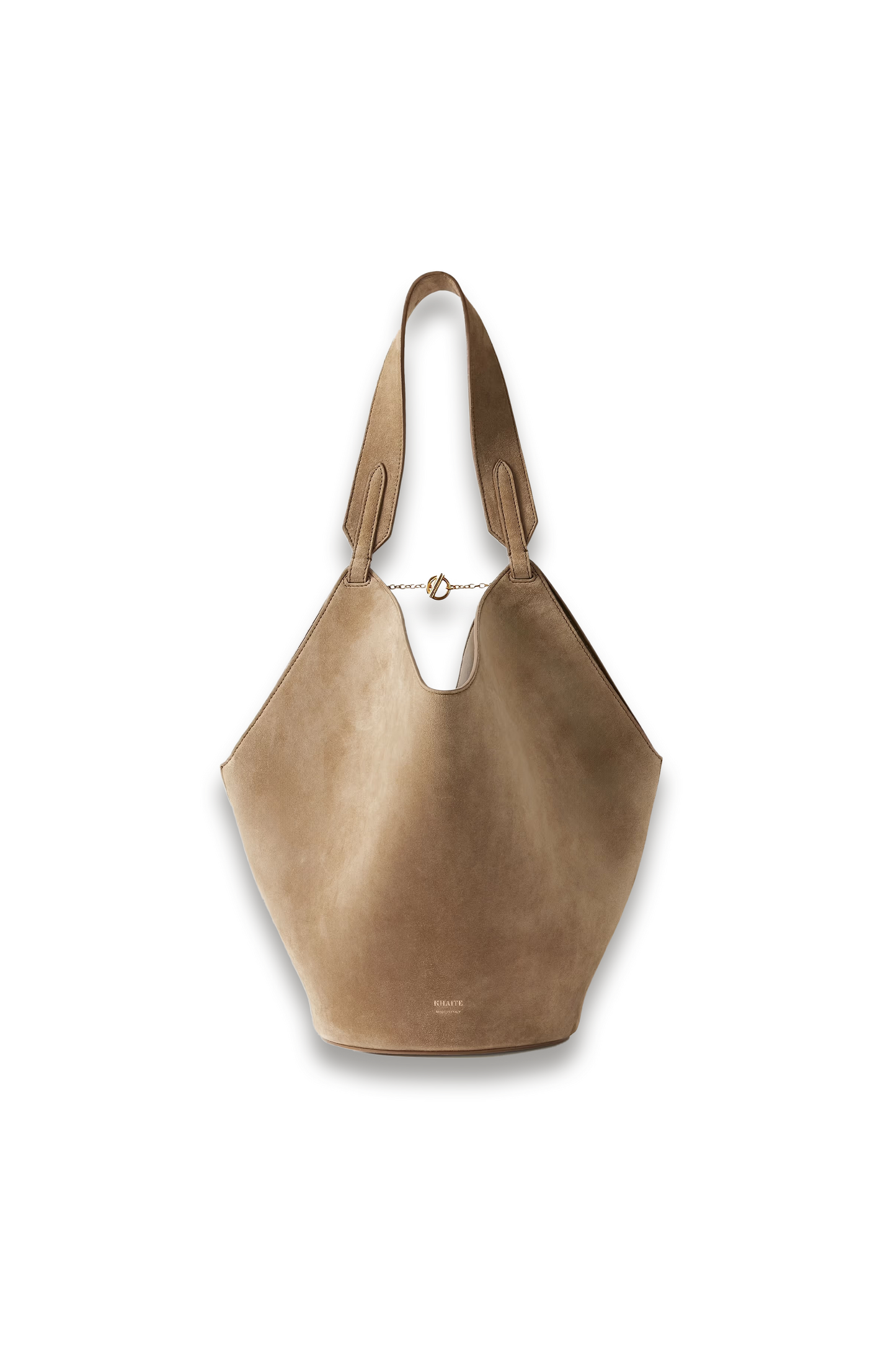 Lotus Small Suede Tote