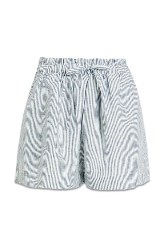 Asa Striped Linen Shorts