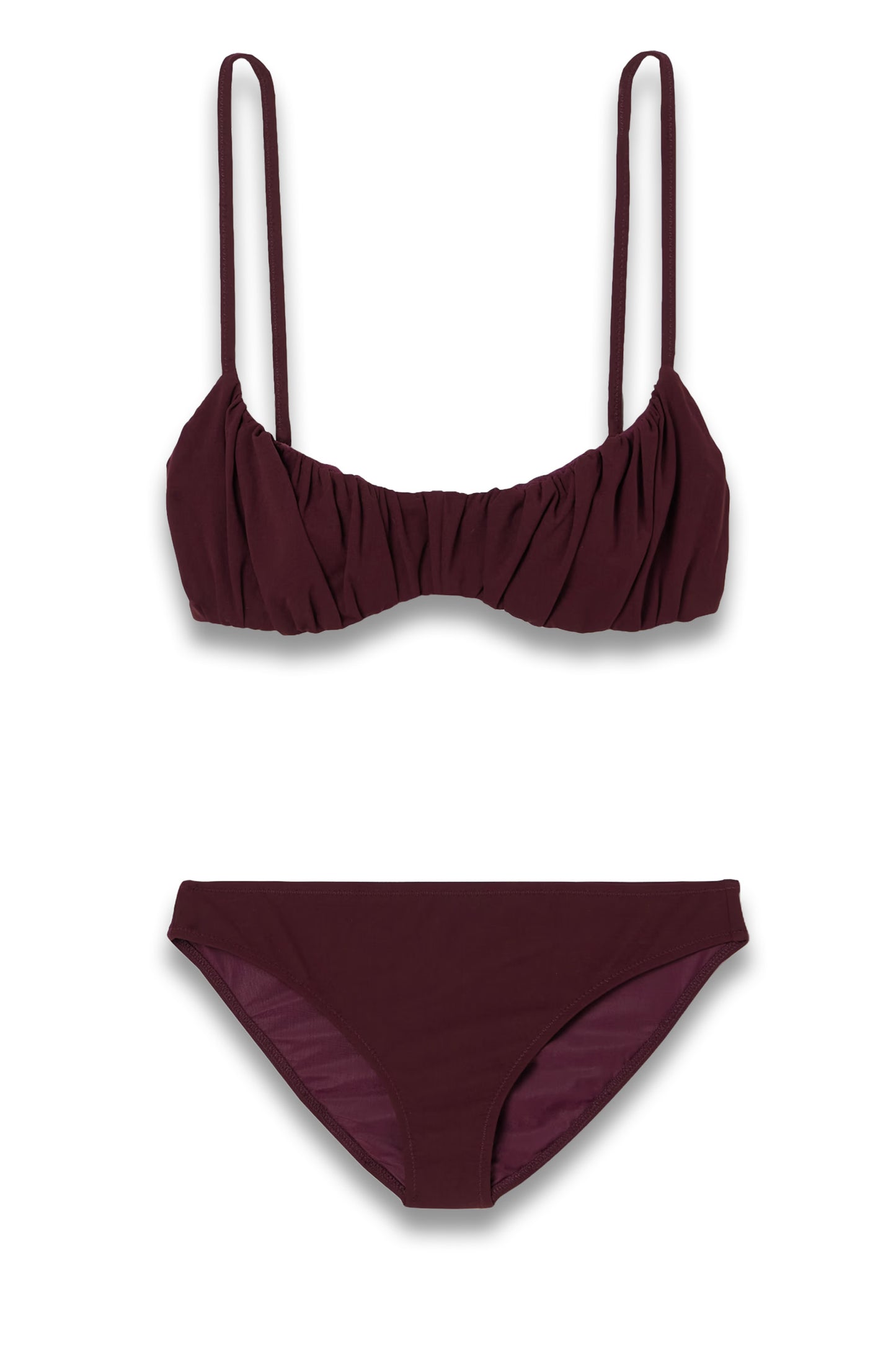 Naomi Gathered Underwired Bikini Top and Dani Bikini Briefs