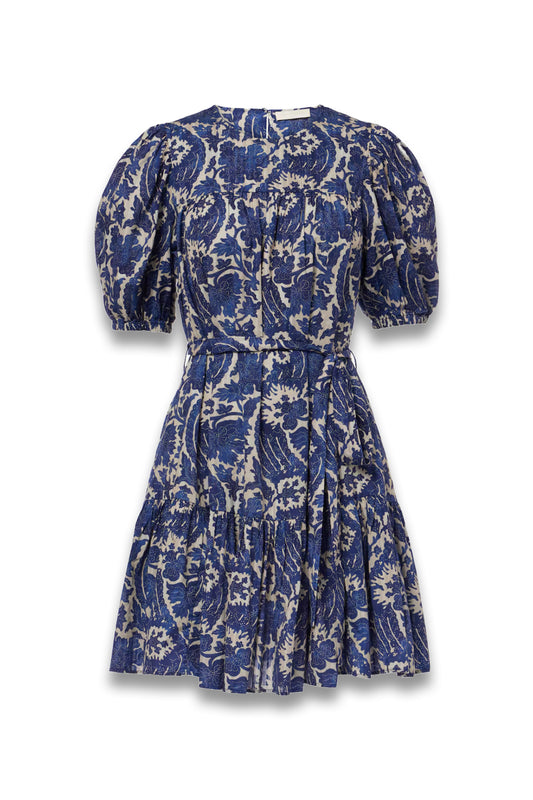Rosalie Printed Cotton-Blend Minidress