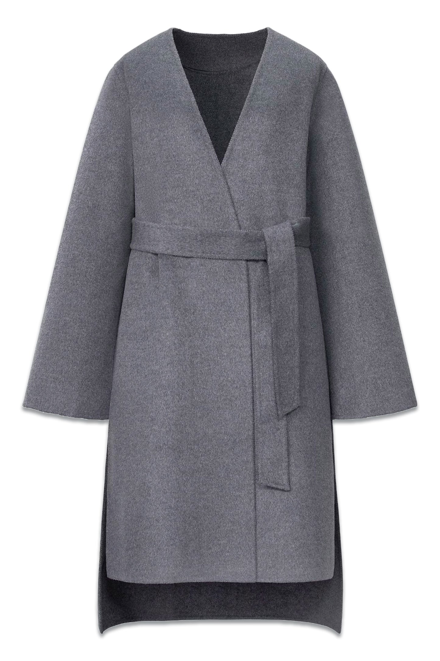 Double Face Wrap Coat