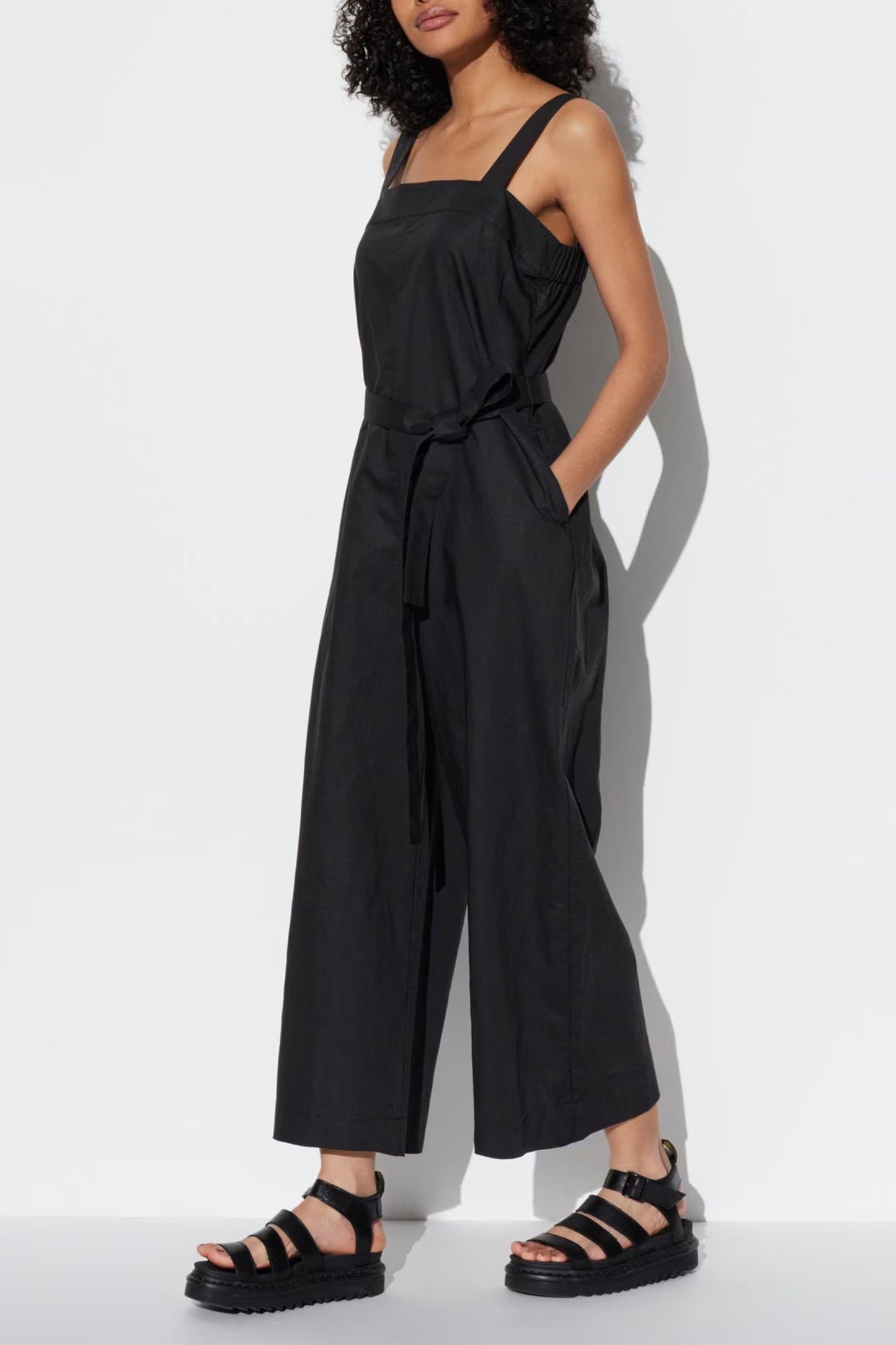 Linen Blend Jumpsuit