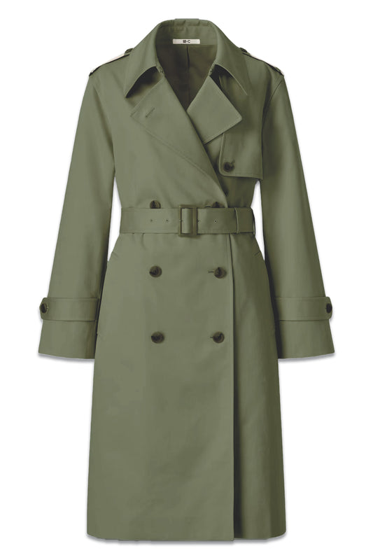 Olive Trench Coat