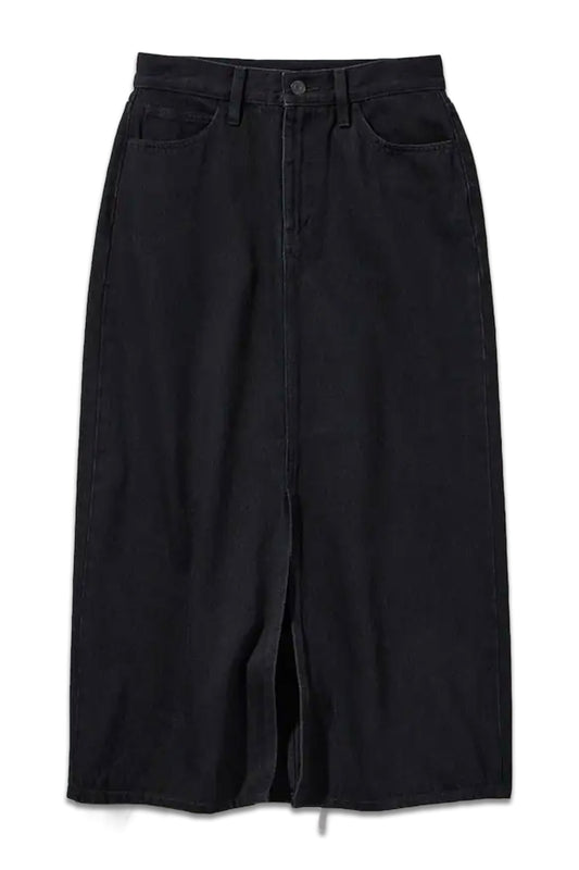 Denim Long Skirt (Short)