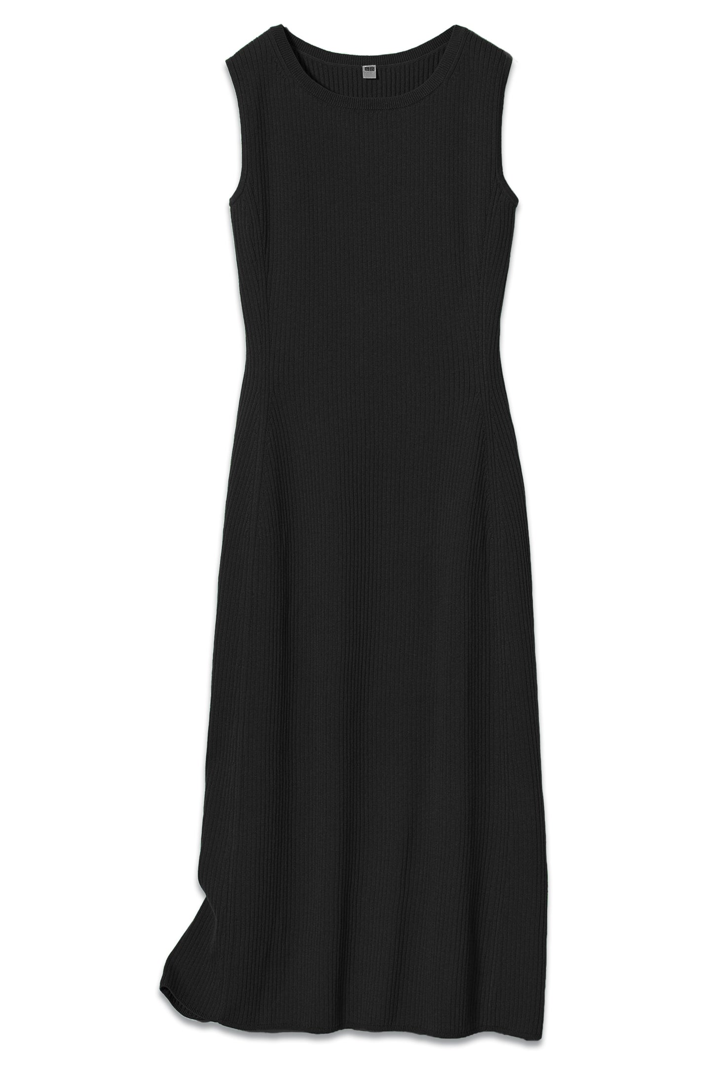 Cotton Blend Knit Sleeveless Dress