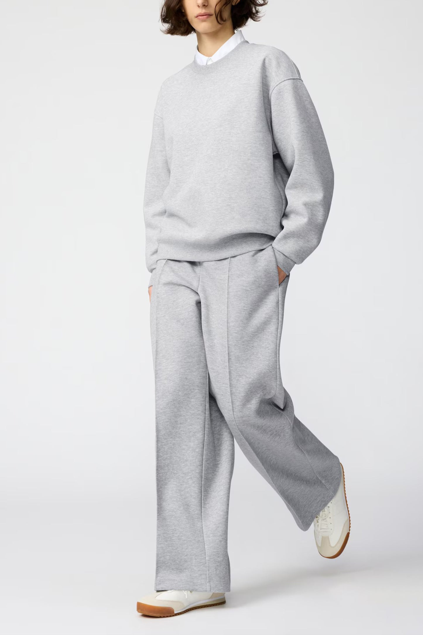 Sweat Straight Trousers