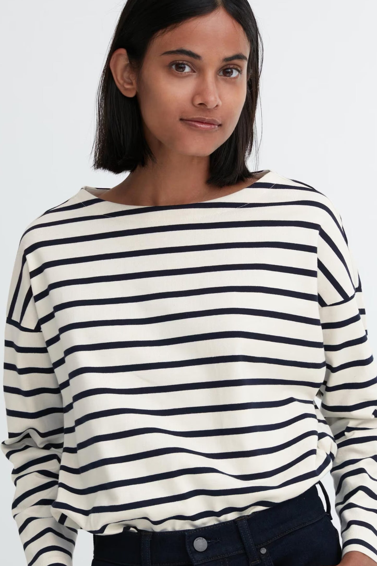 Striped Long-sleeved T-shirt