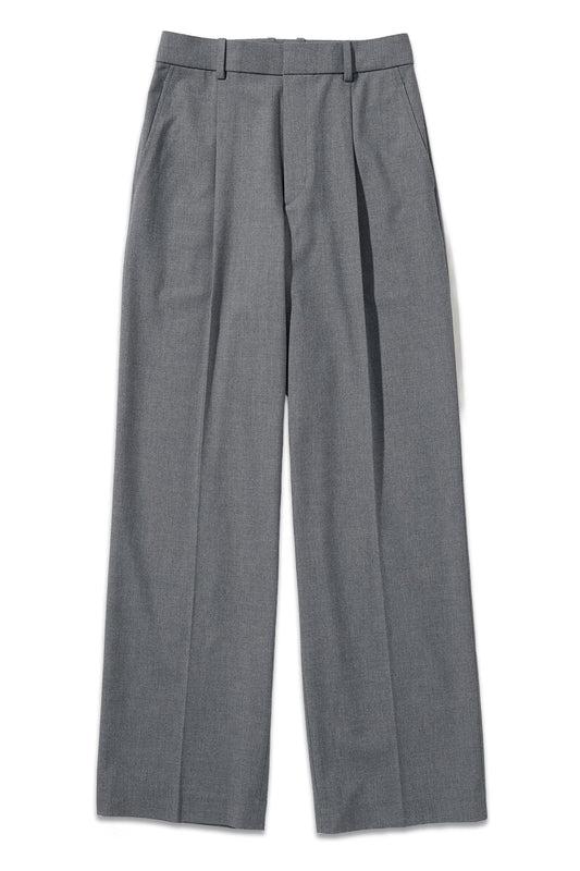 Pleated Wide Leg Trousers (Long)