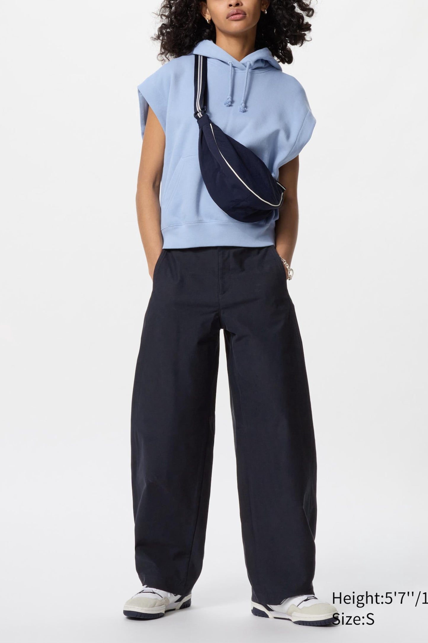 Jersey Barrel Leg Trousers