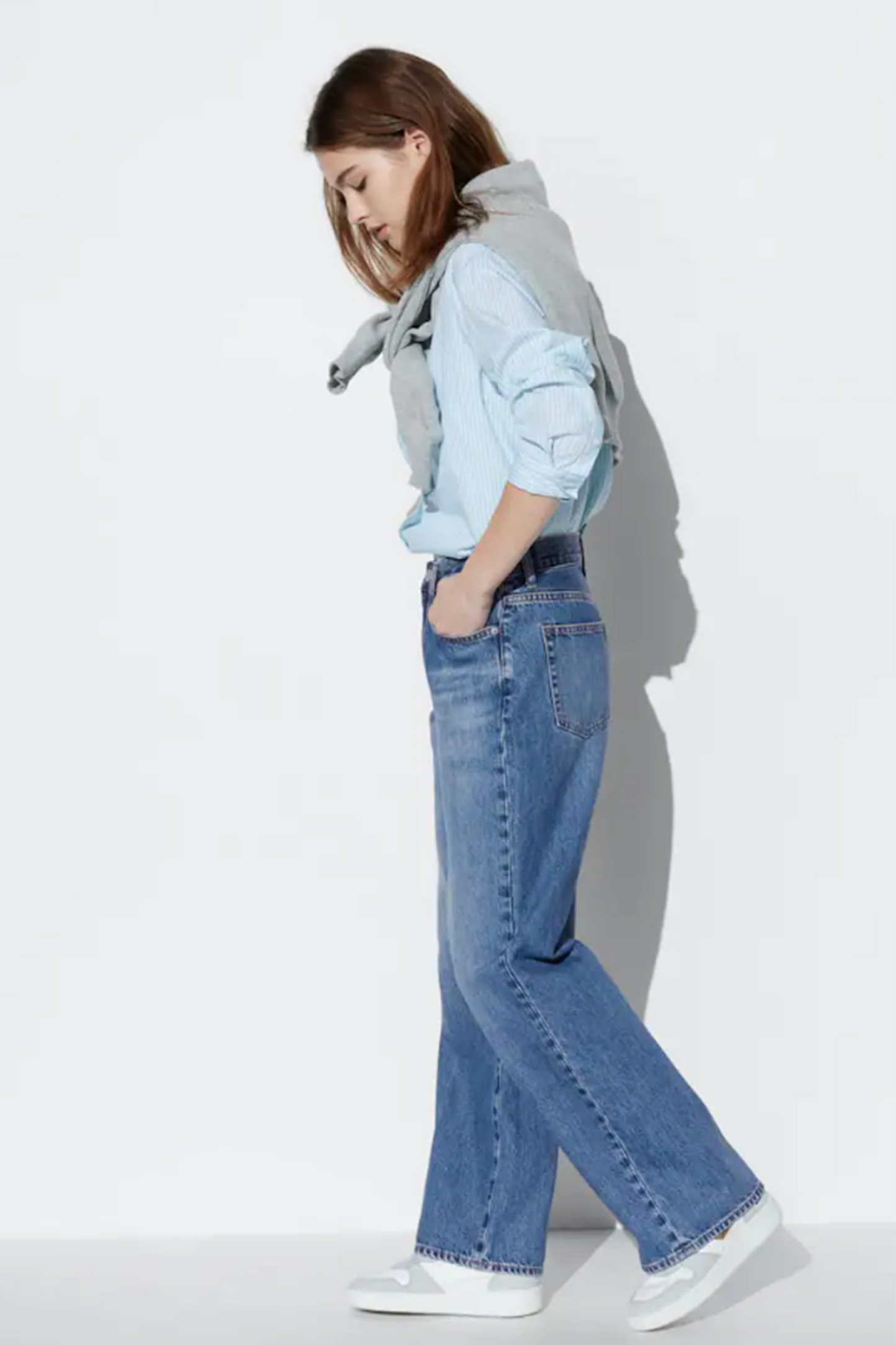 Wide Straight Leg Jeans