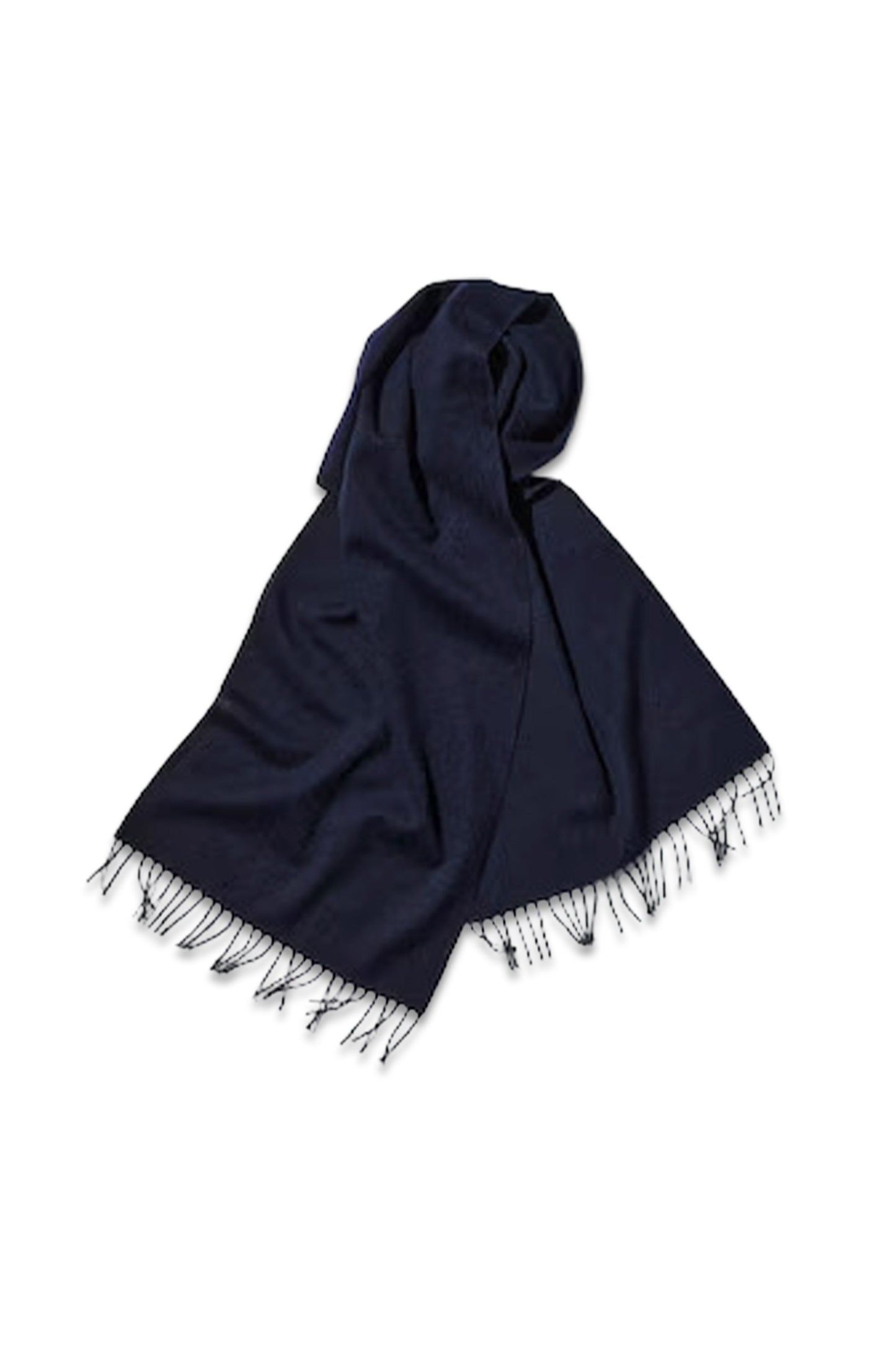 Cashmere 100% Cashmere Skirt in Navy