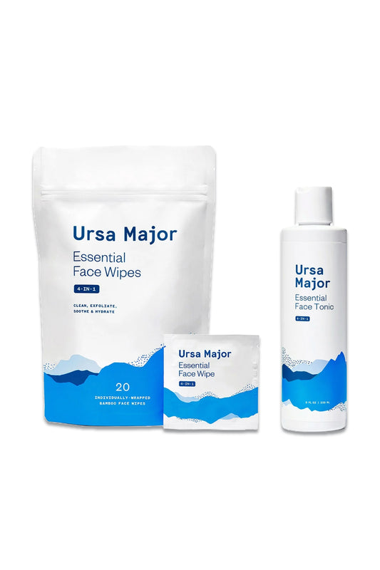 Essential Face Wipes & Tonic Bundle