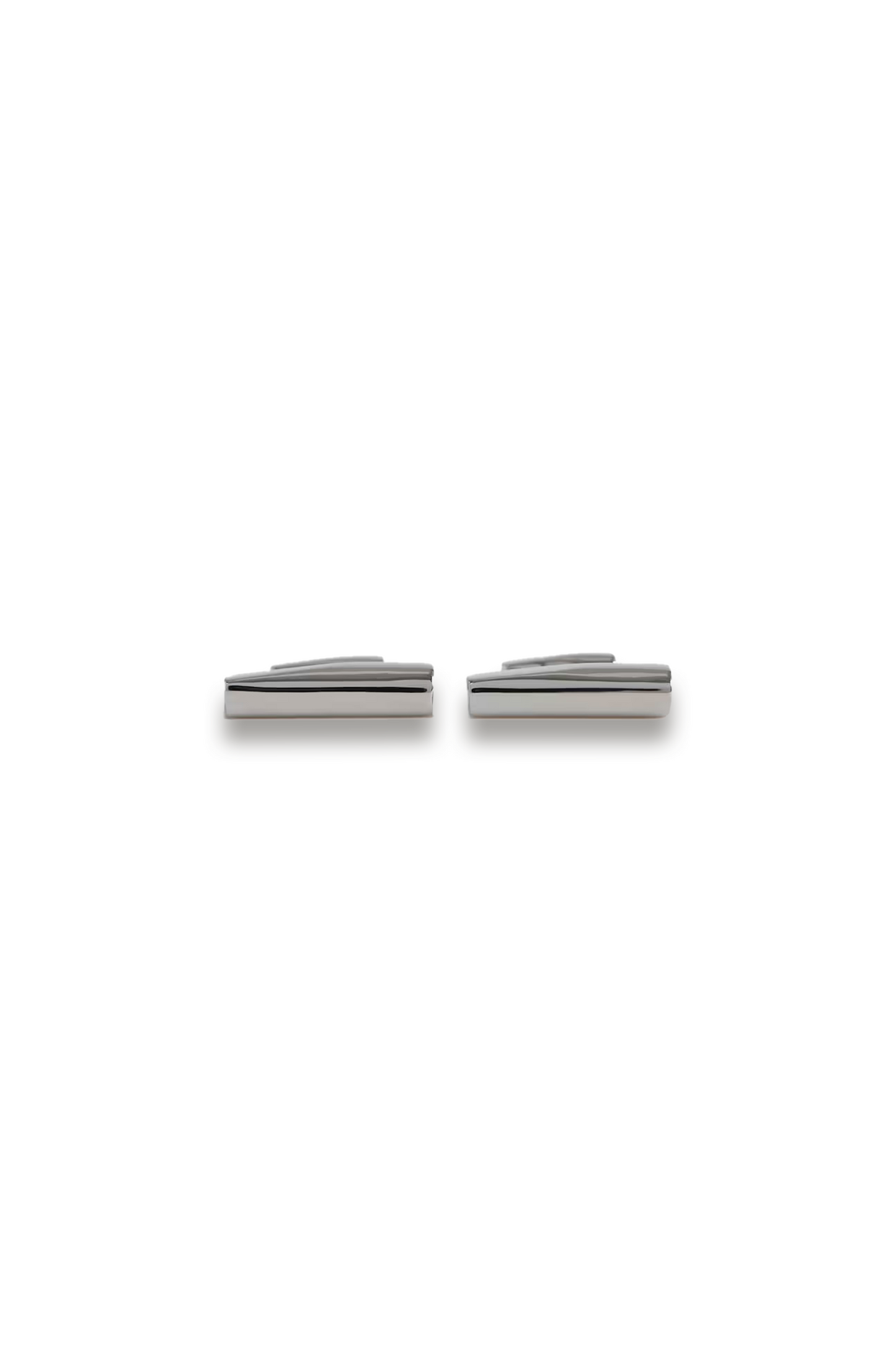 Blake Bar Cufflinks in Silver