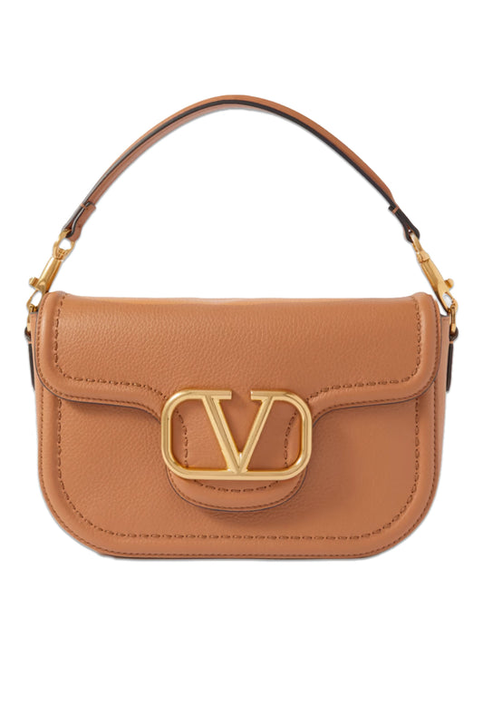 Locò Textured-Leather Shoulder Bag