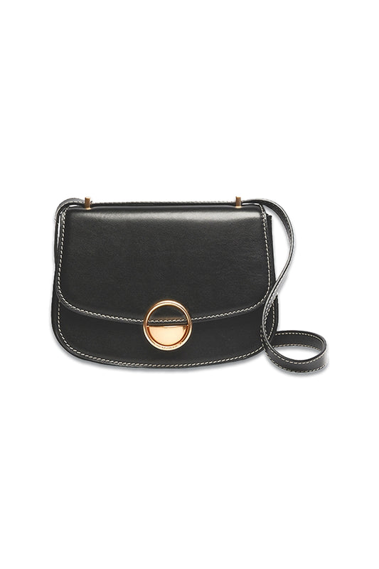 Black Small Romy Flap Bag
