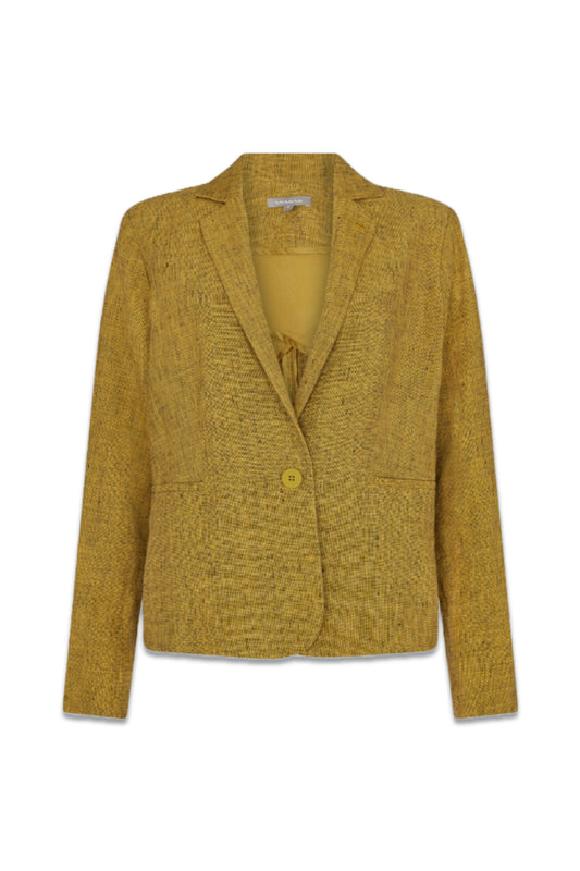Citrus Linen Deconstructed Piccolo Jacket