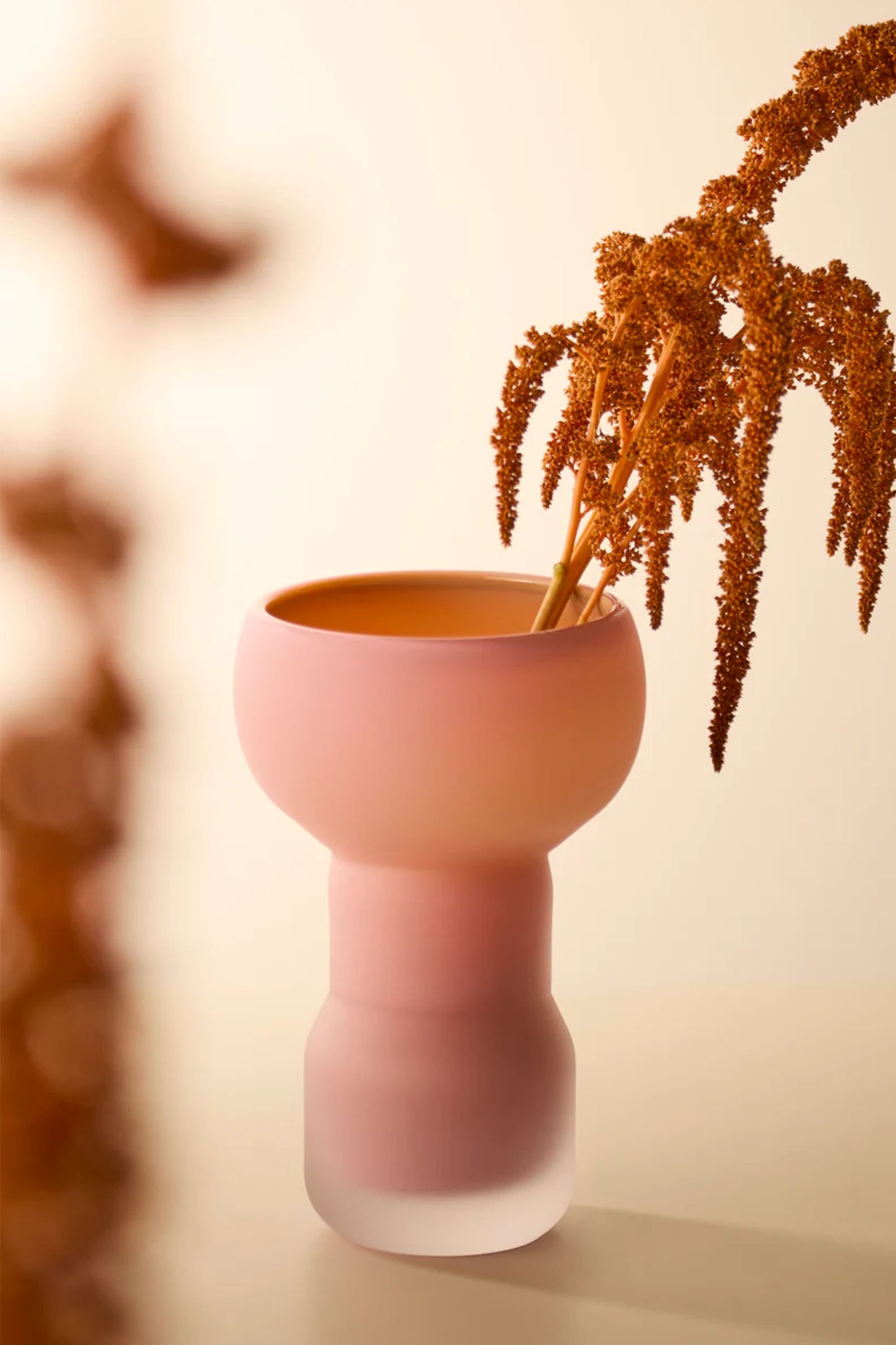 Fungus Hand-Blown Glass Vase