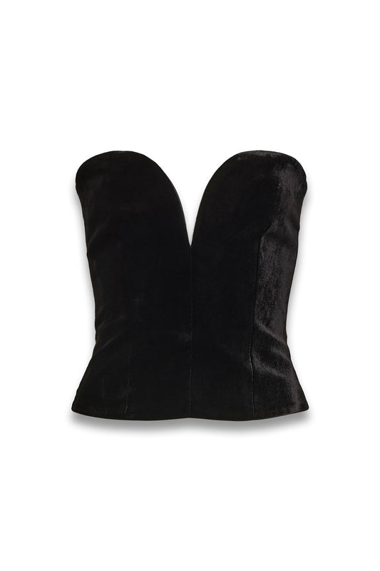 Velvet Bustier