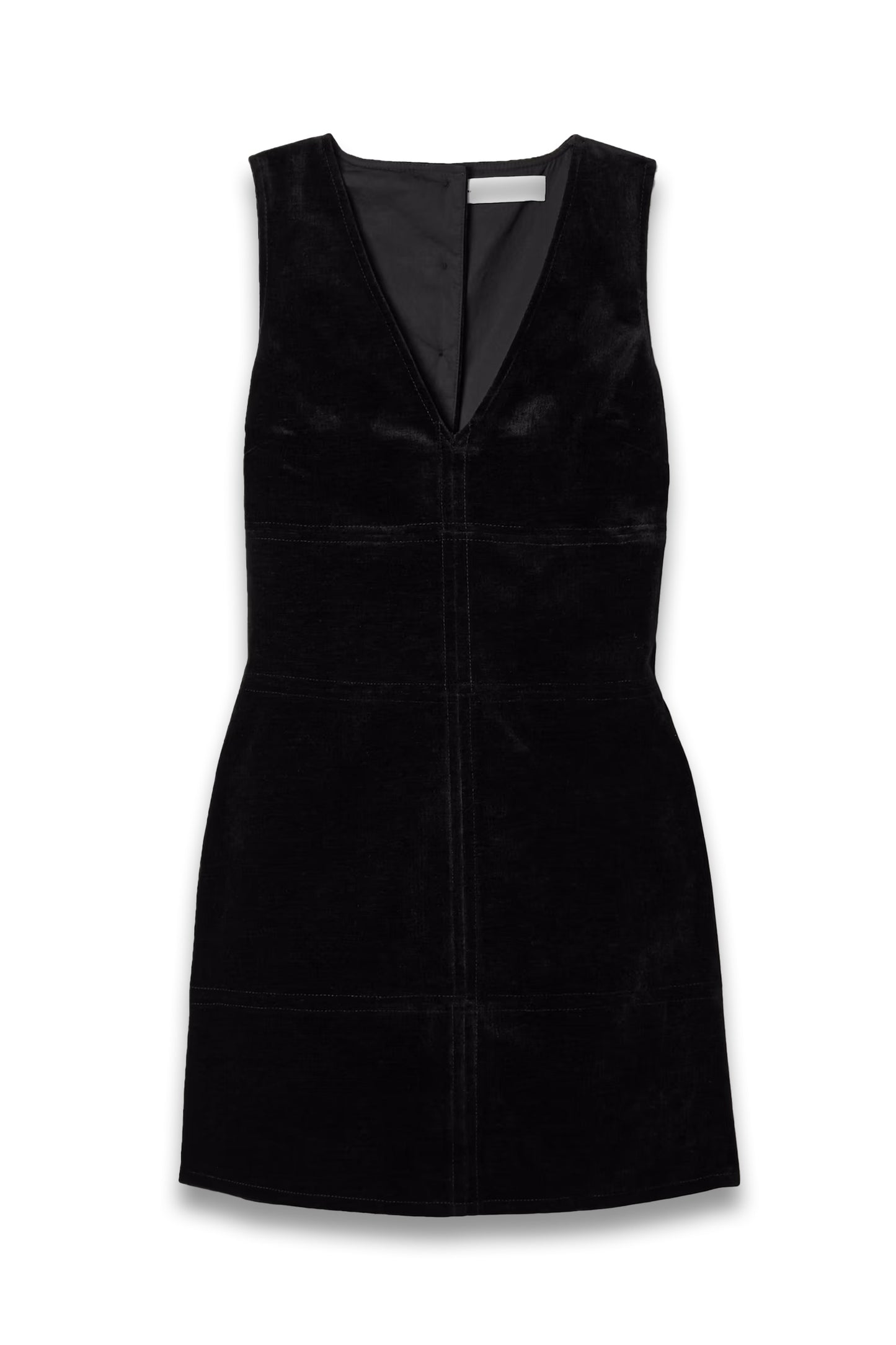 Knox Paneled Velvet Mini Dress