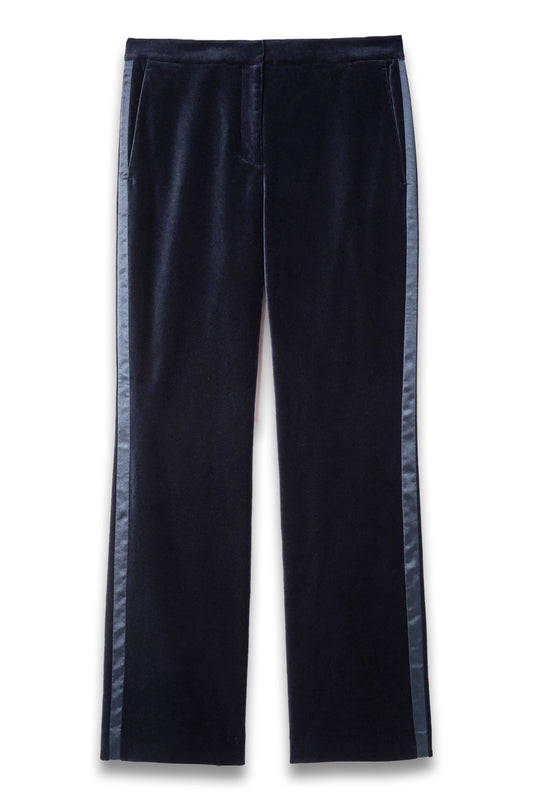 Mason Velvet Trouser, Navy