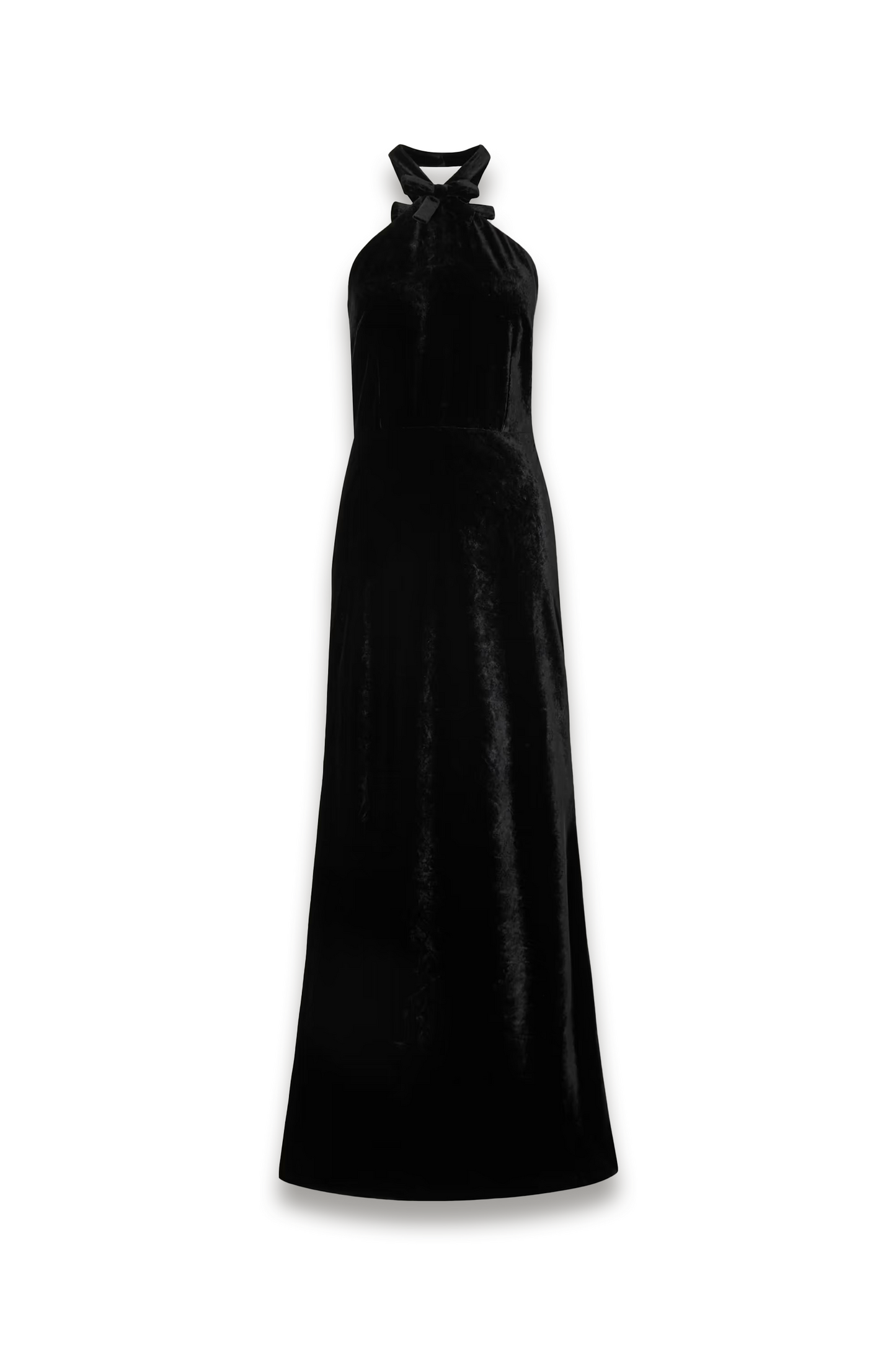 Jolene Halterneck Velvet Maxi Dress