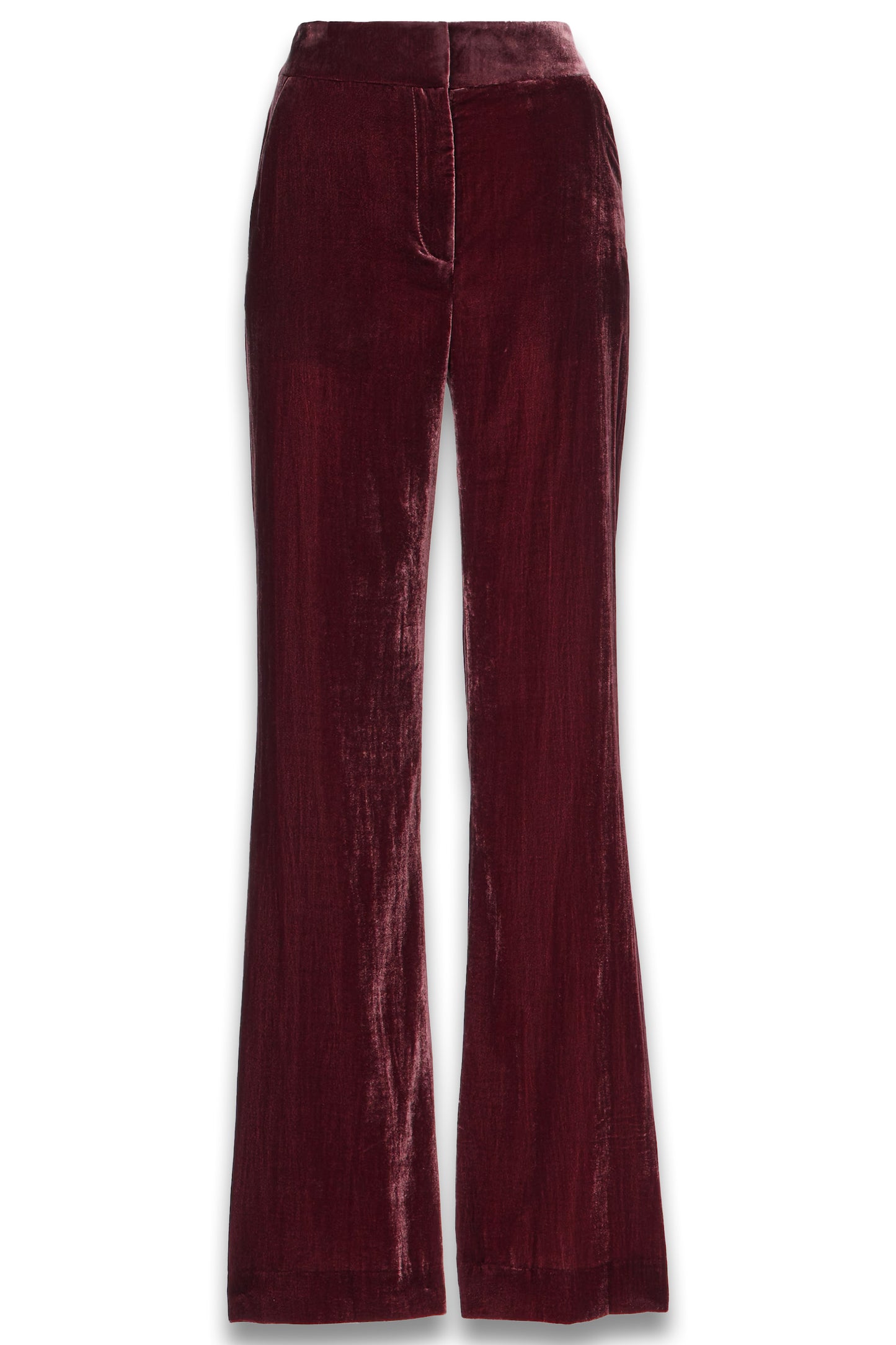 Lebone high-rise velvet flared pants