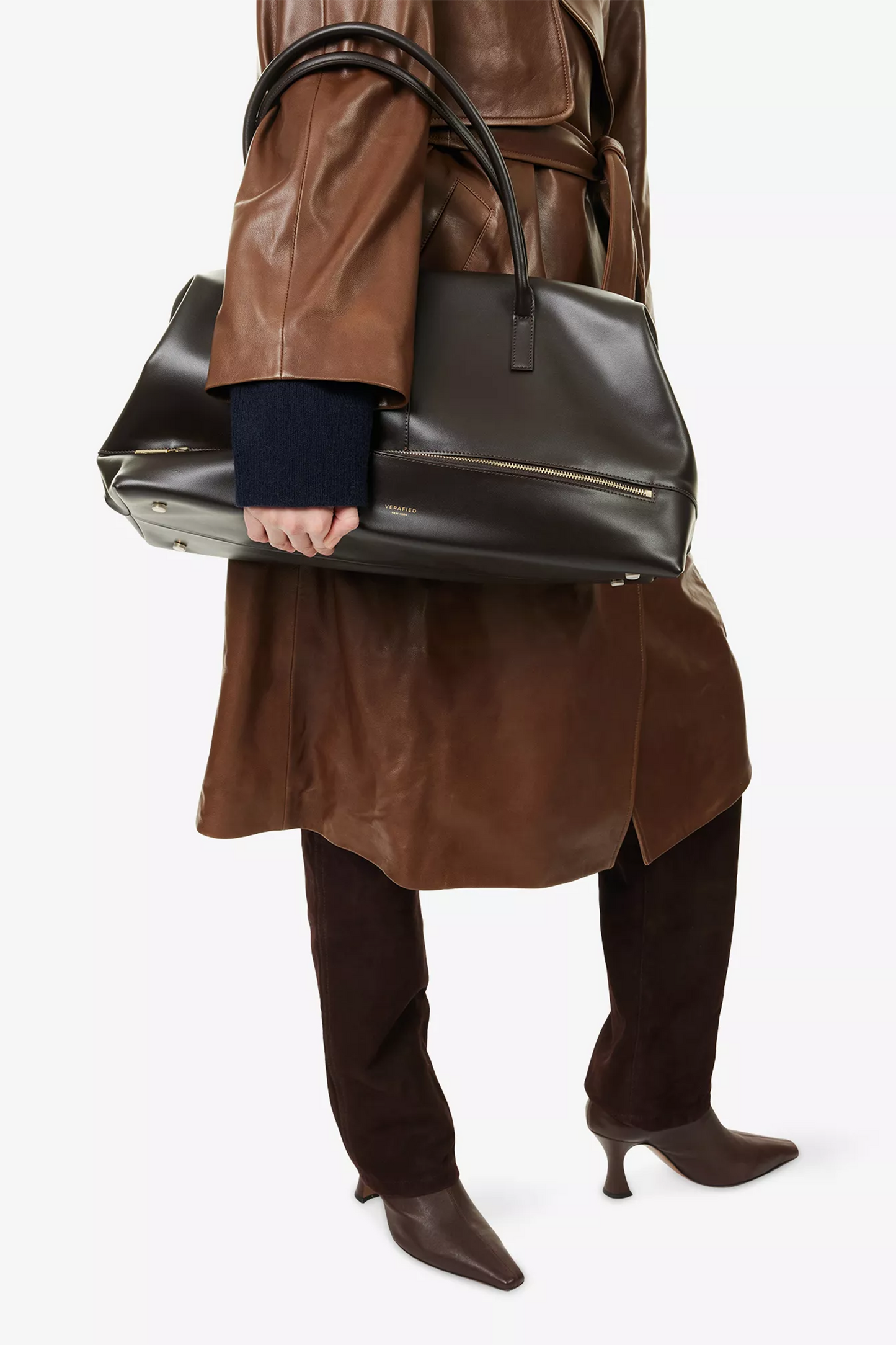 Club Large Leather Shoulder Bag