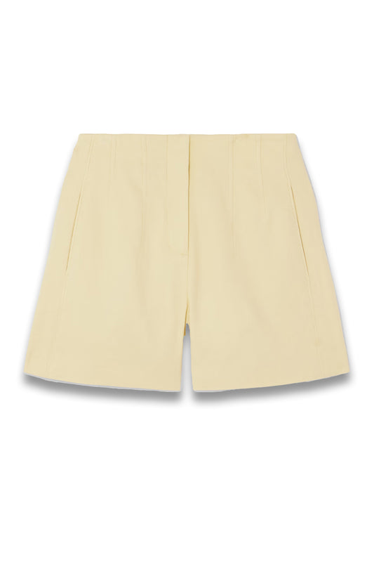 Brit Linen-Blend Twill Shorts