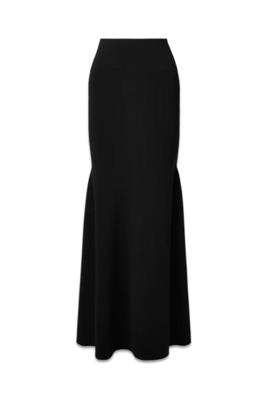 Stretch-Knit Maxi Skirt