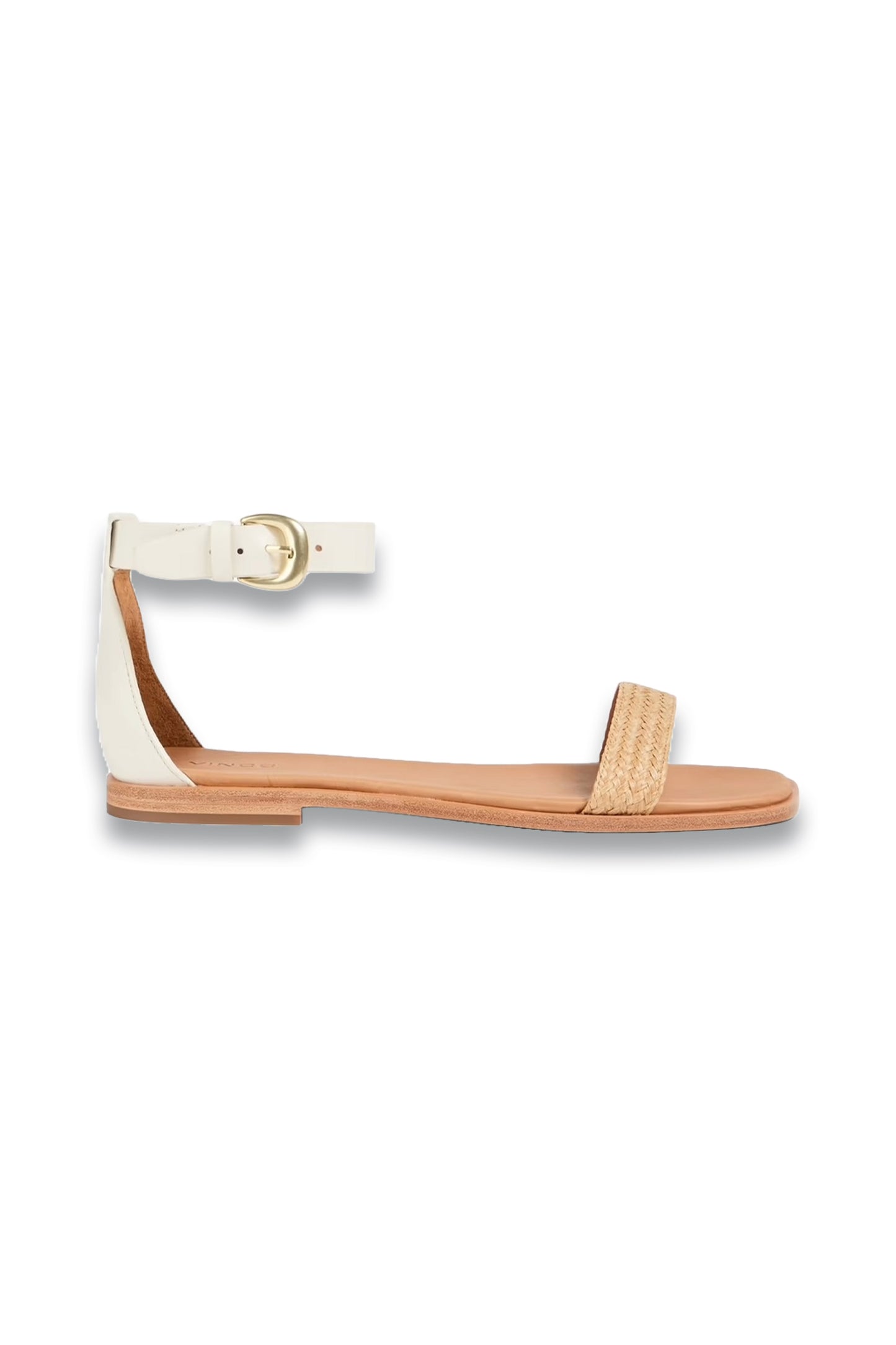 Martina Leather And Jute Sandals