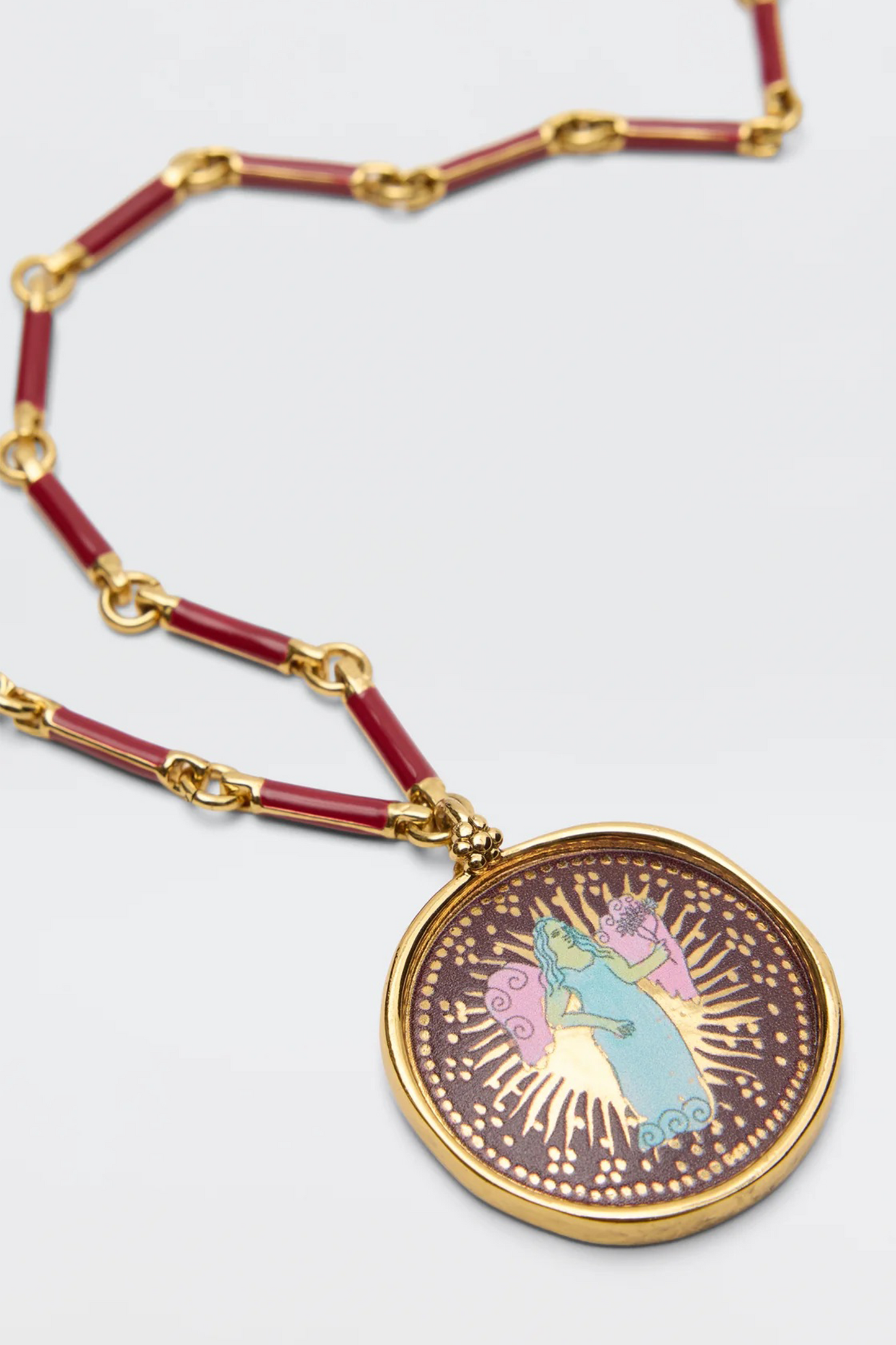 Ari 18ct Gold Plated Necklace Virgo
