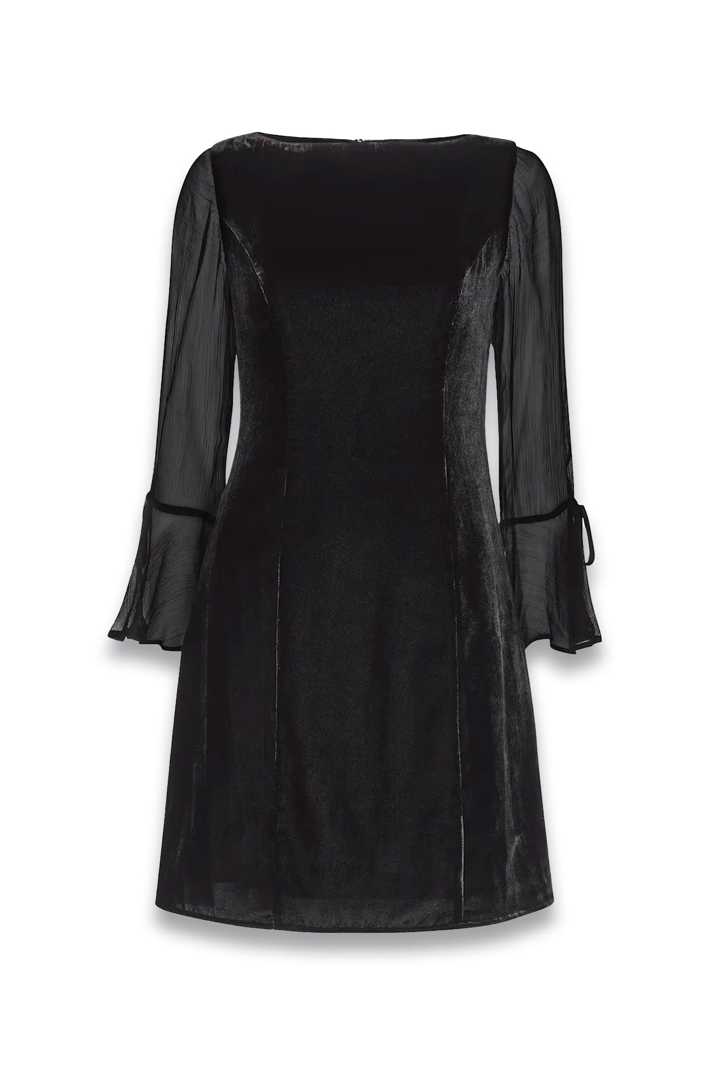 Black Myla Velvet Mini Dress
