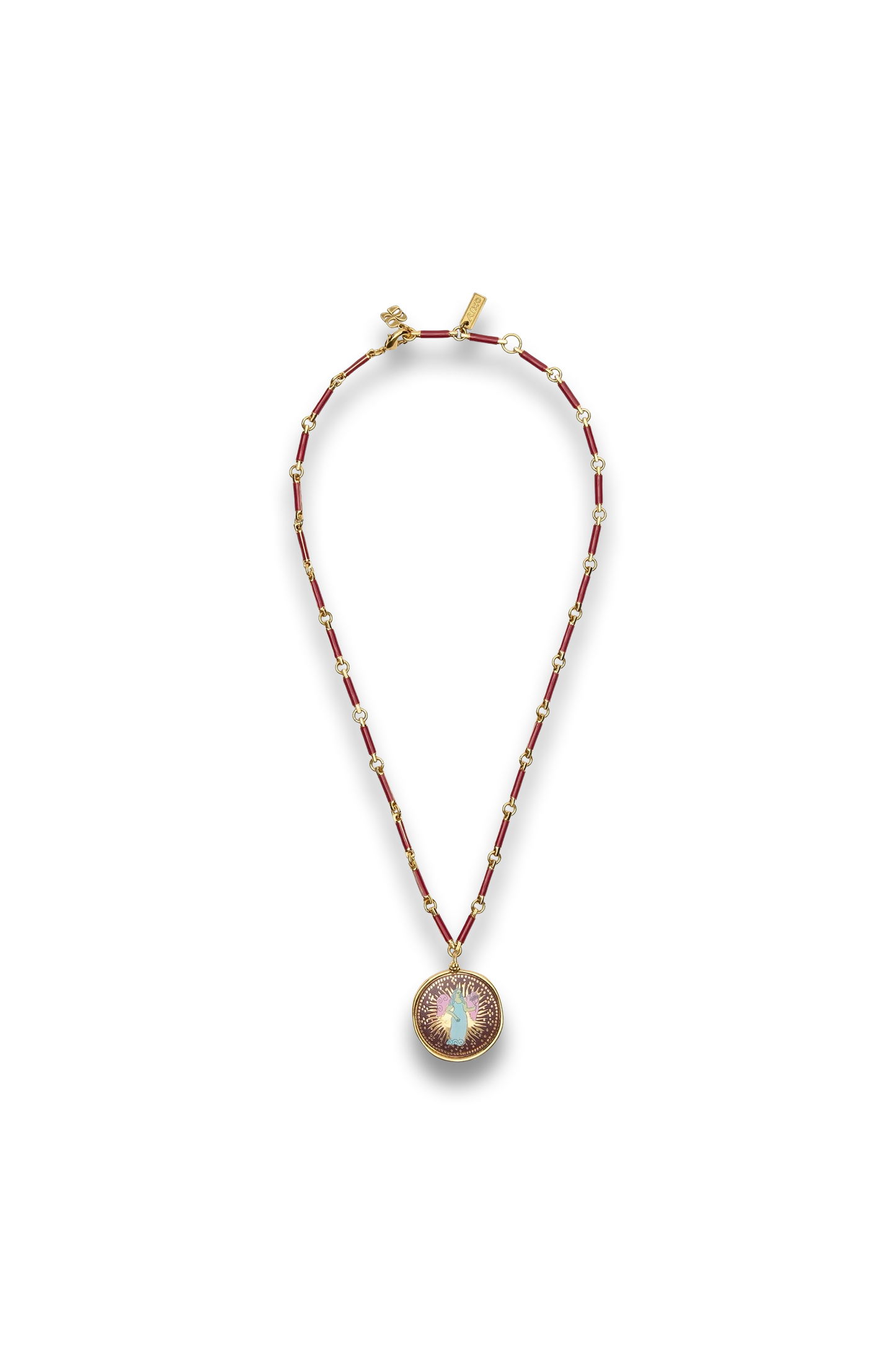 Ari 18ct Gold Plated Necklace Virgo