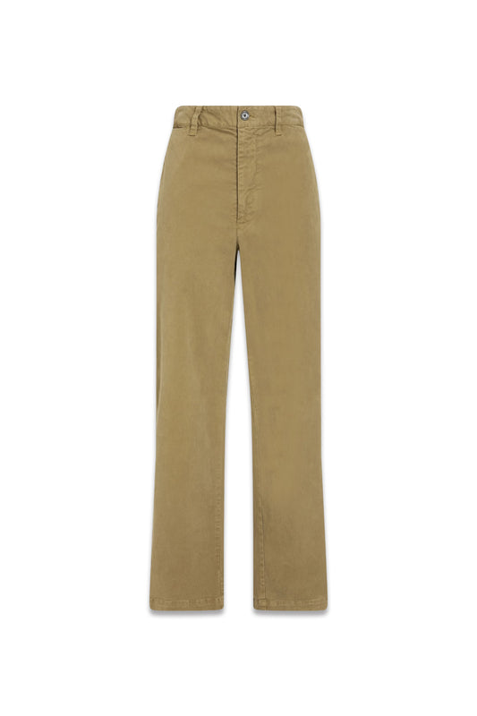 Elliot Stretch-cotton Twill Straight-leg Pants