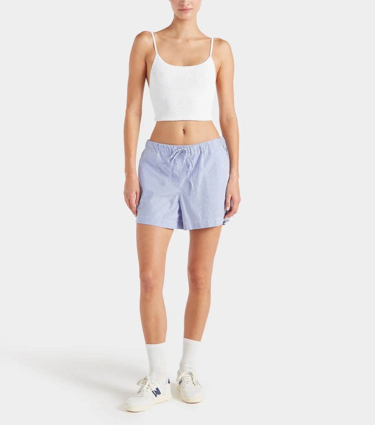 Embroidered Cotton Shorts